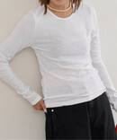 ベア天竺クルーネックプルオーバー