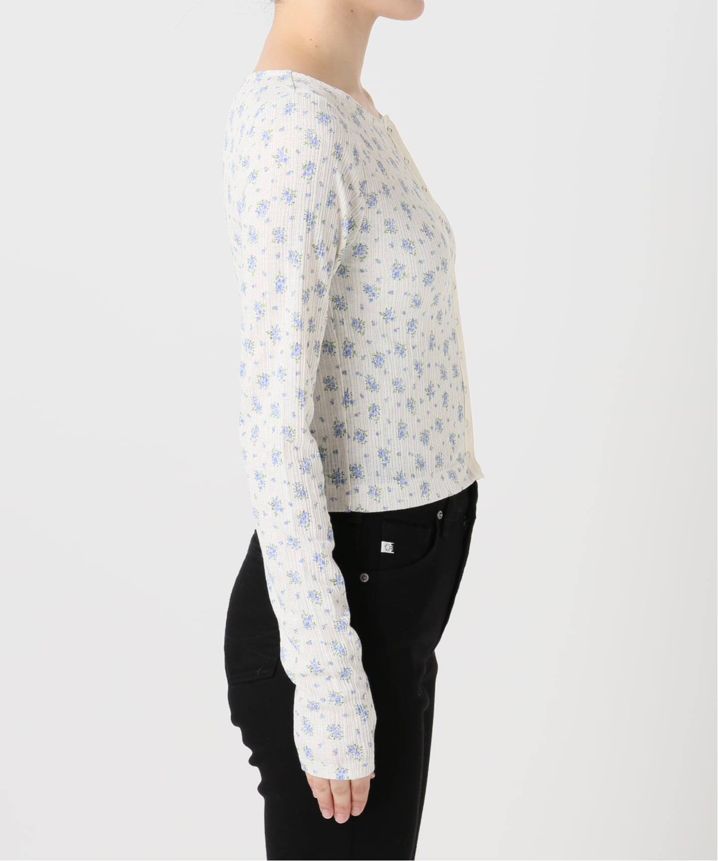 フラワープリントカットトップス（Tシャツ／カットソー）｜UBY Spick