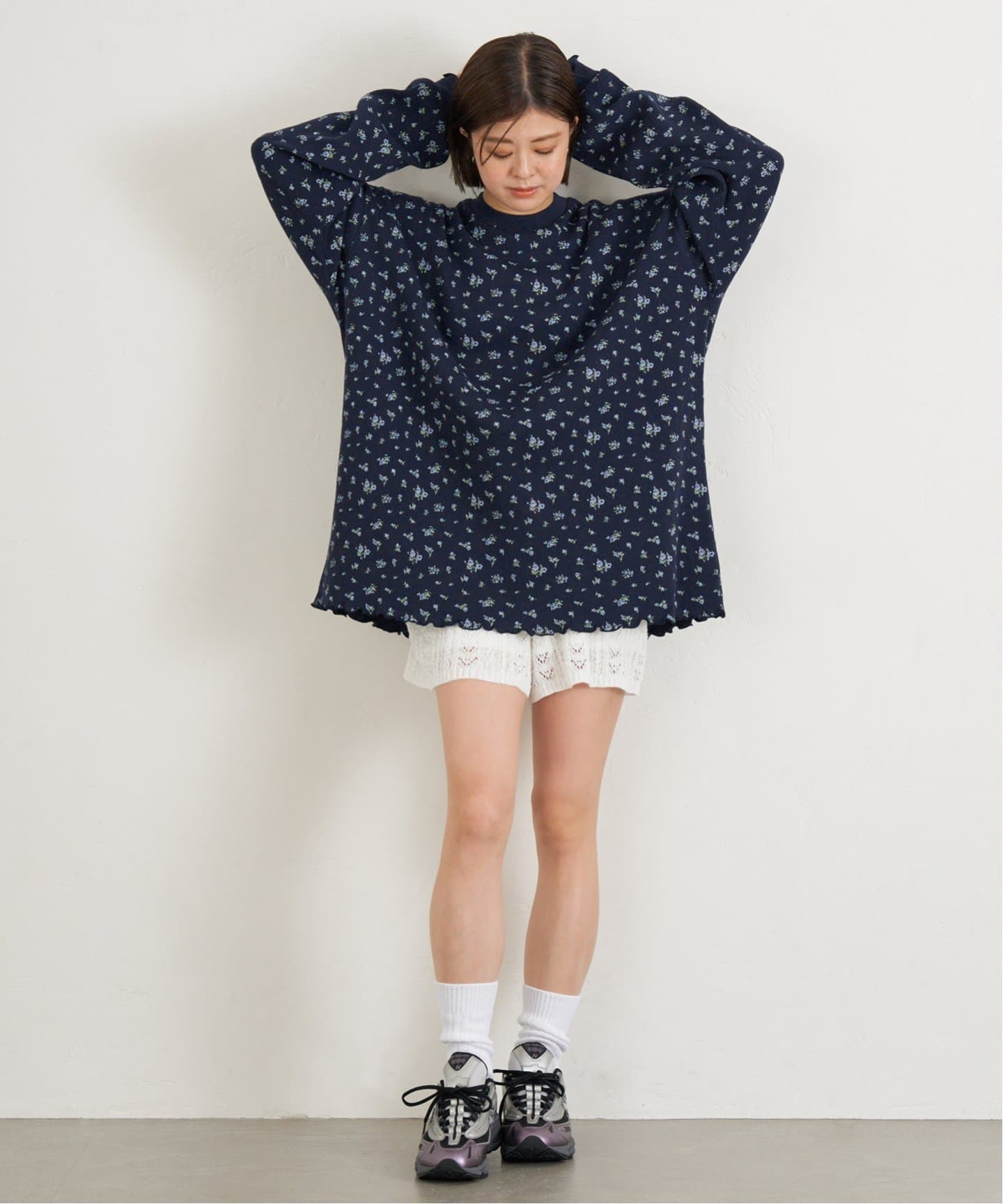 SPICK&SPAN ワッフルオーバートップス 予約》ワッフルオーバートップス（Tシャツ／カットソー）｜U by