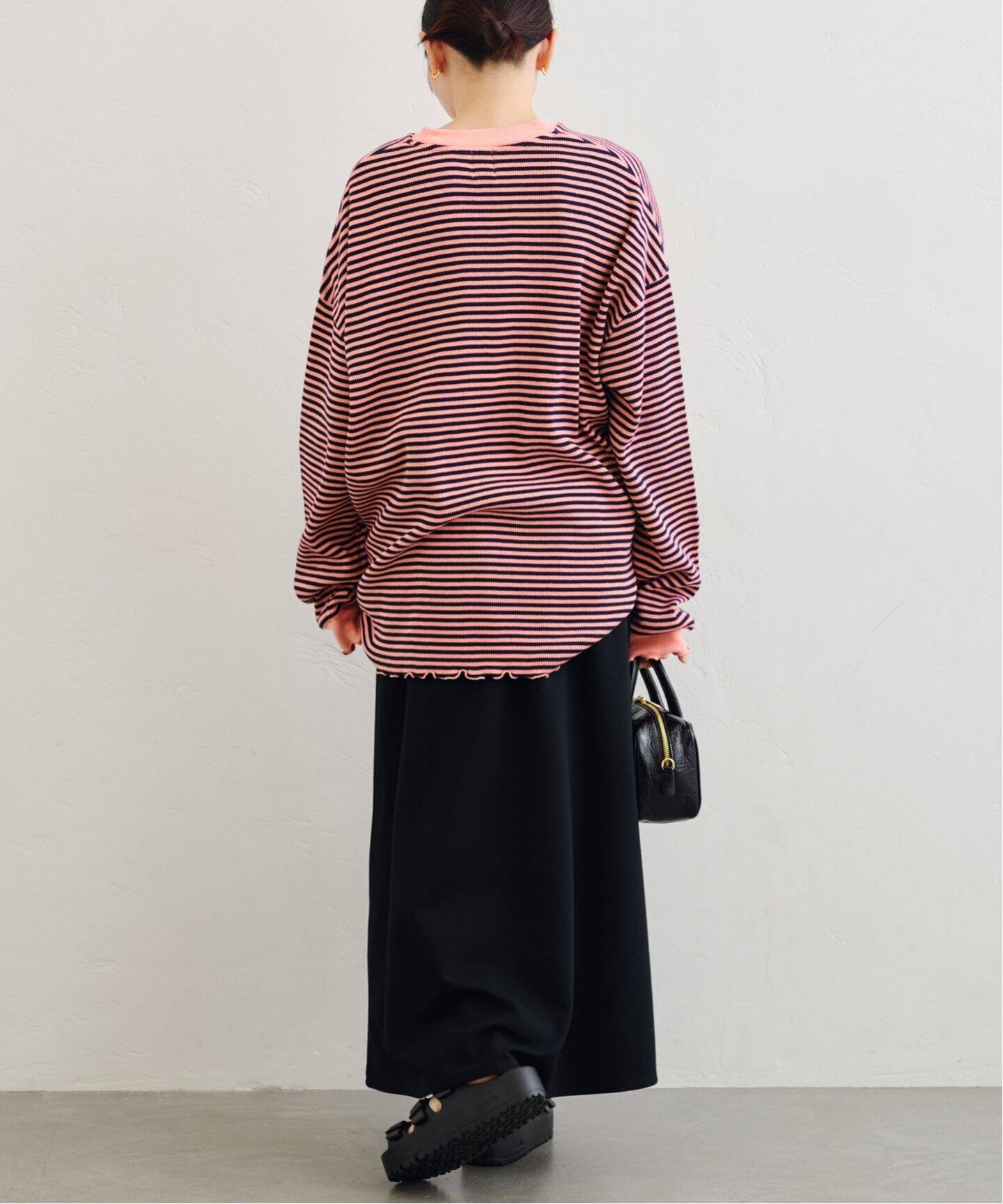 予約》ワッフルオーバートップス（Tシャツ／カットソー）｜U by