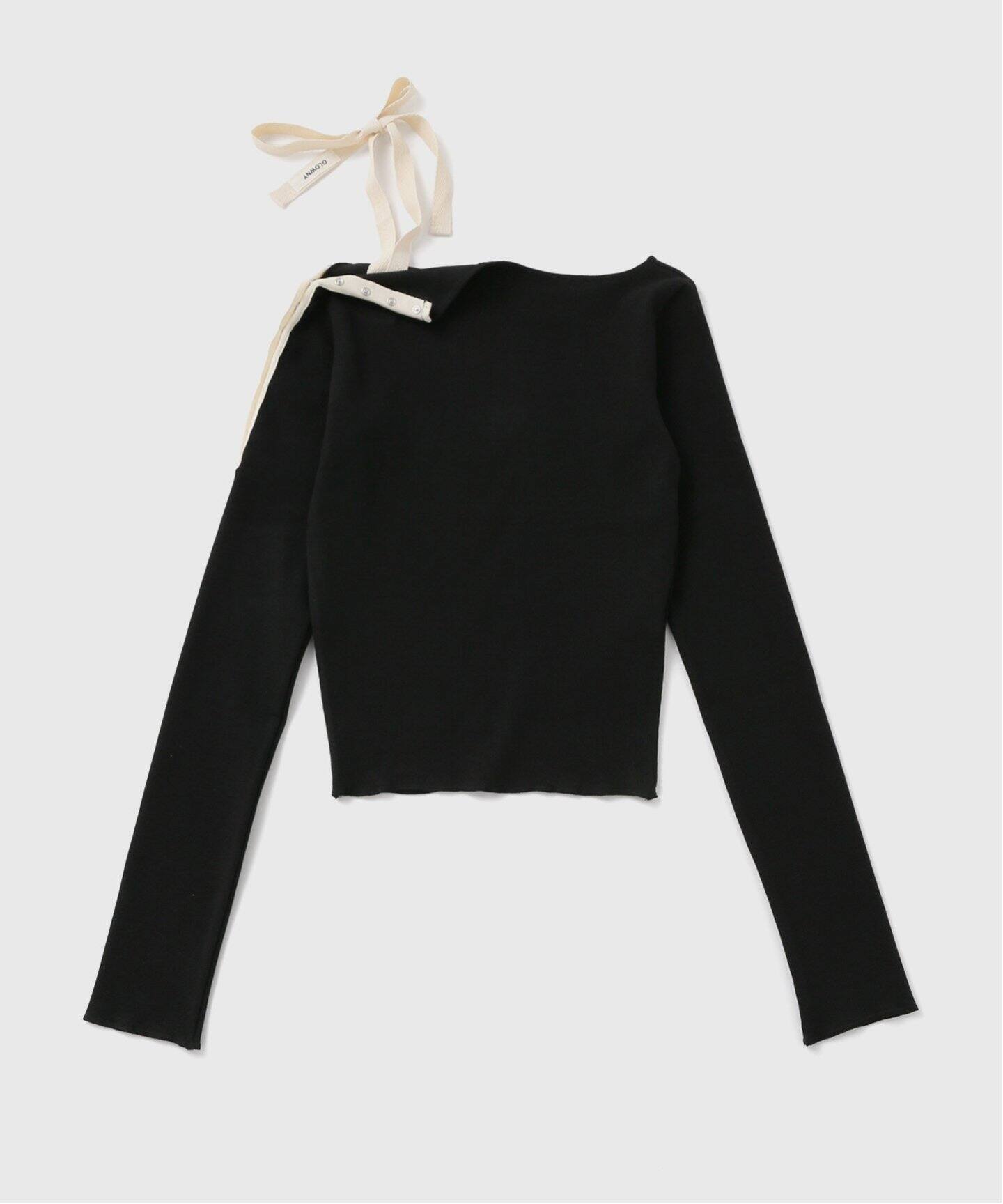 GLOWNY/グロウニー SHOULDER BUTTON LONG SLEEVE（Tシャツ