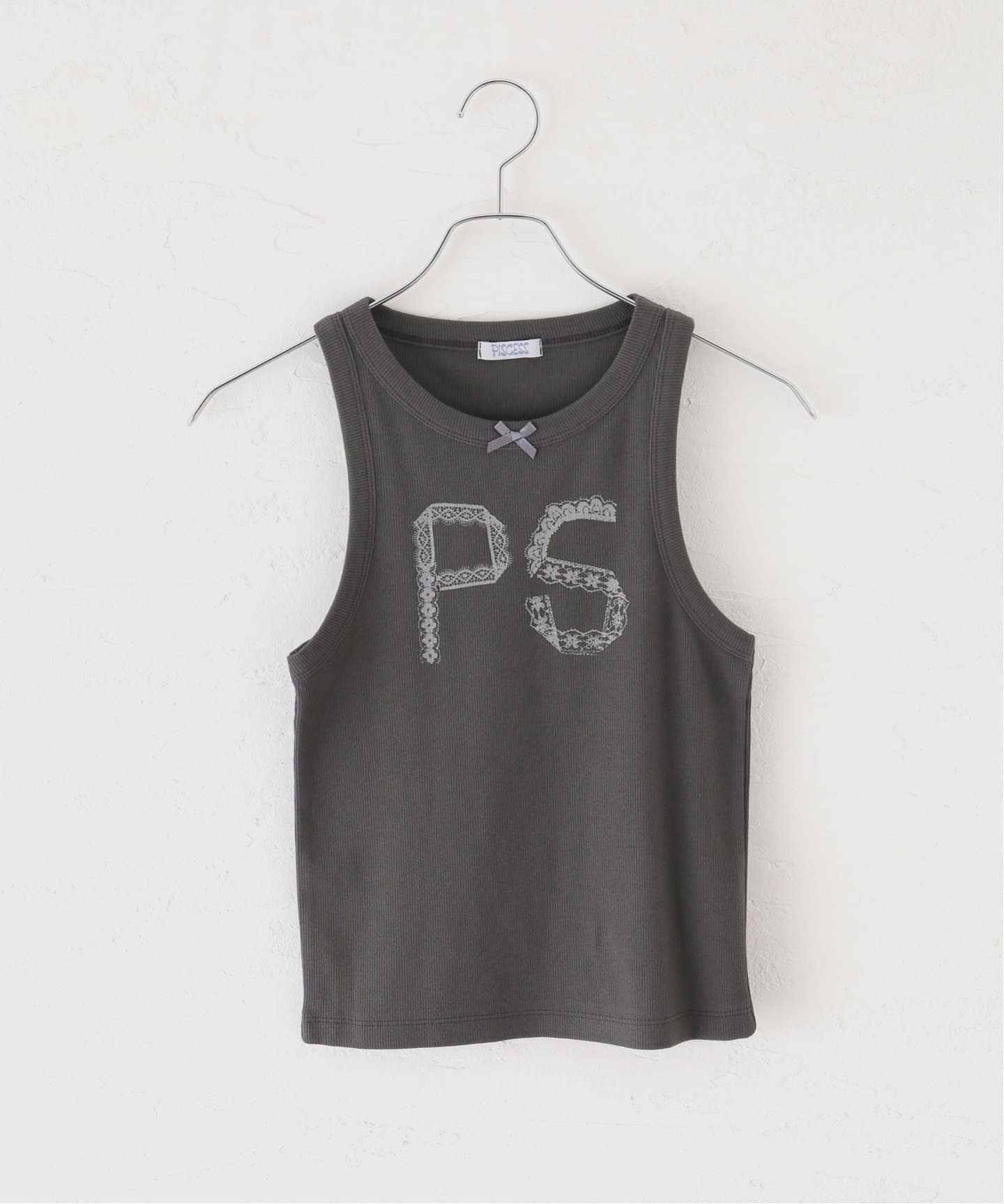 【CLOVE】 Logo Tank Top /追跡付 Sporty logo net Top Long Sleeve - Tracy Anderson