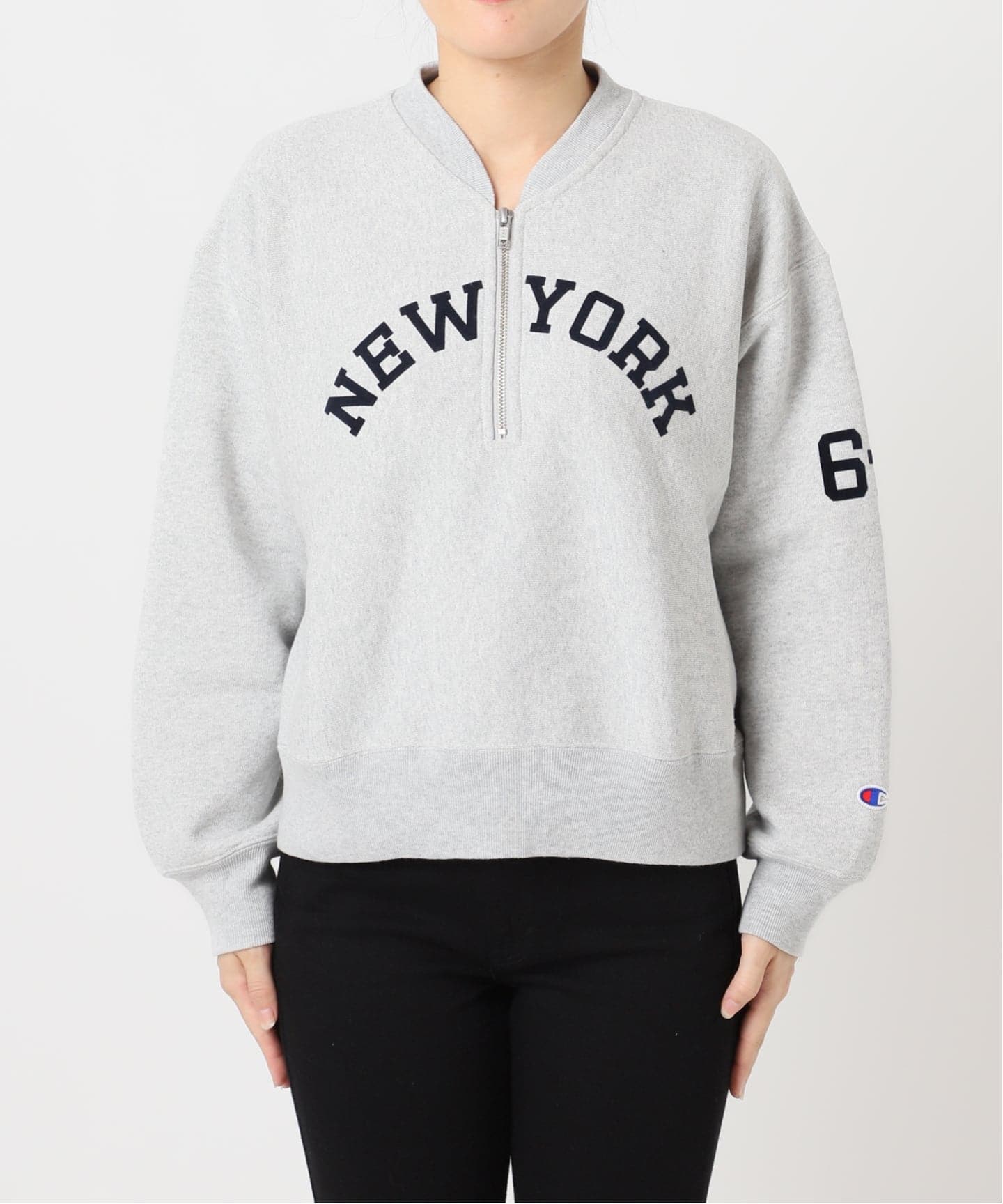 Champion/チャンピオン REVERSE WEAVE HALF ZIP スウェット