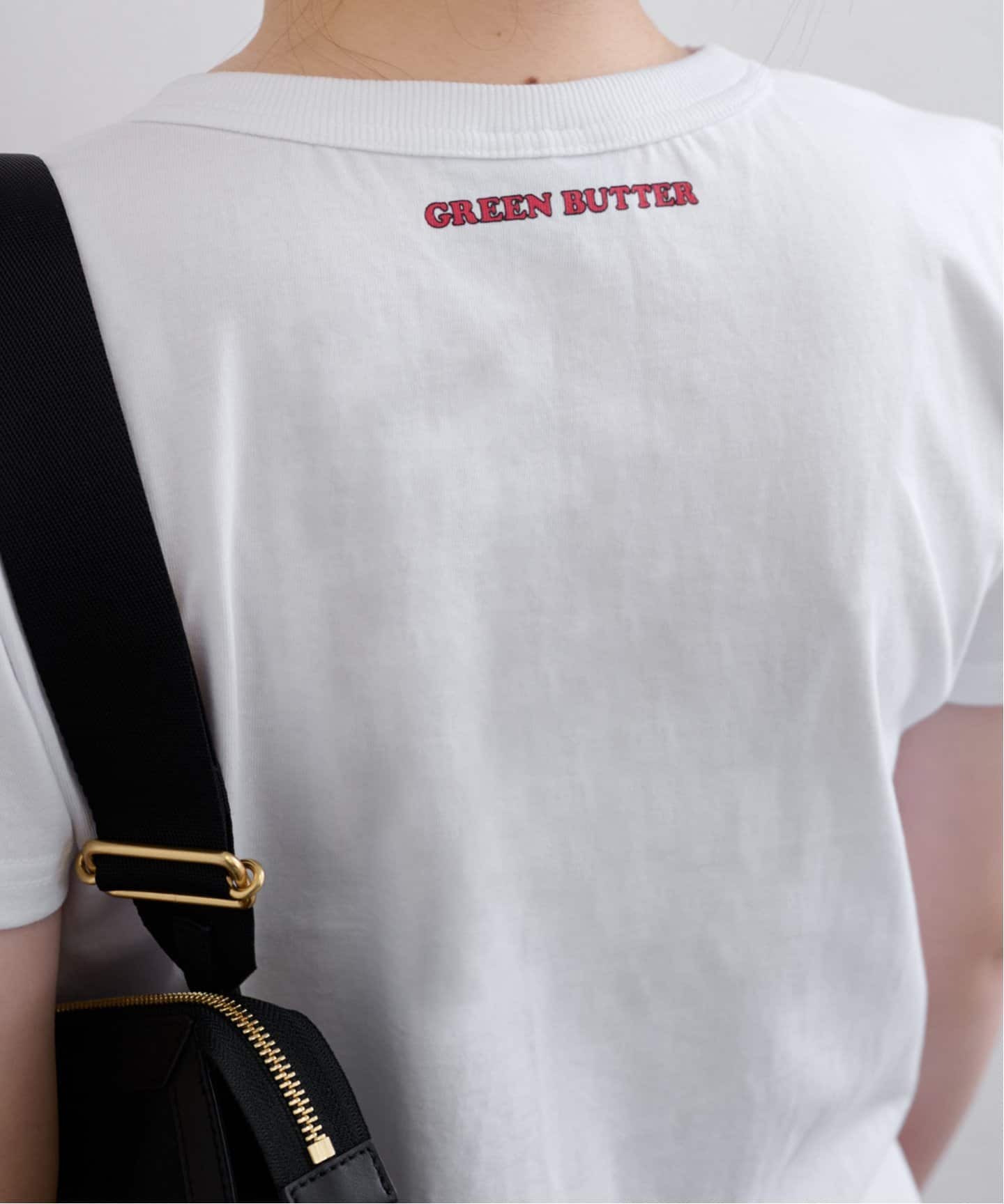 ●GREEN BUTTER●With Cream Tシャツ★日本未入荷 SHEL'TTER SELECT | 【GREEN BUTTER】With Cream Tシャツ (T