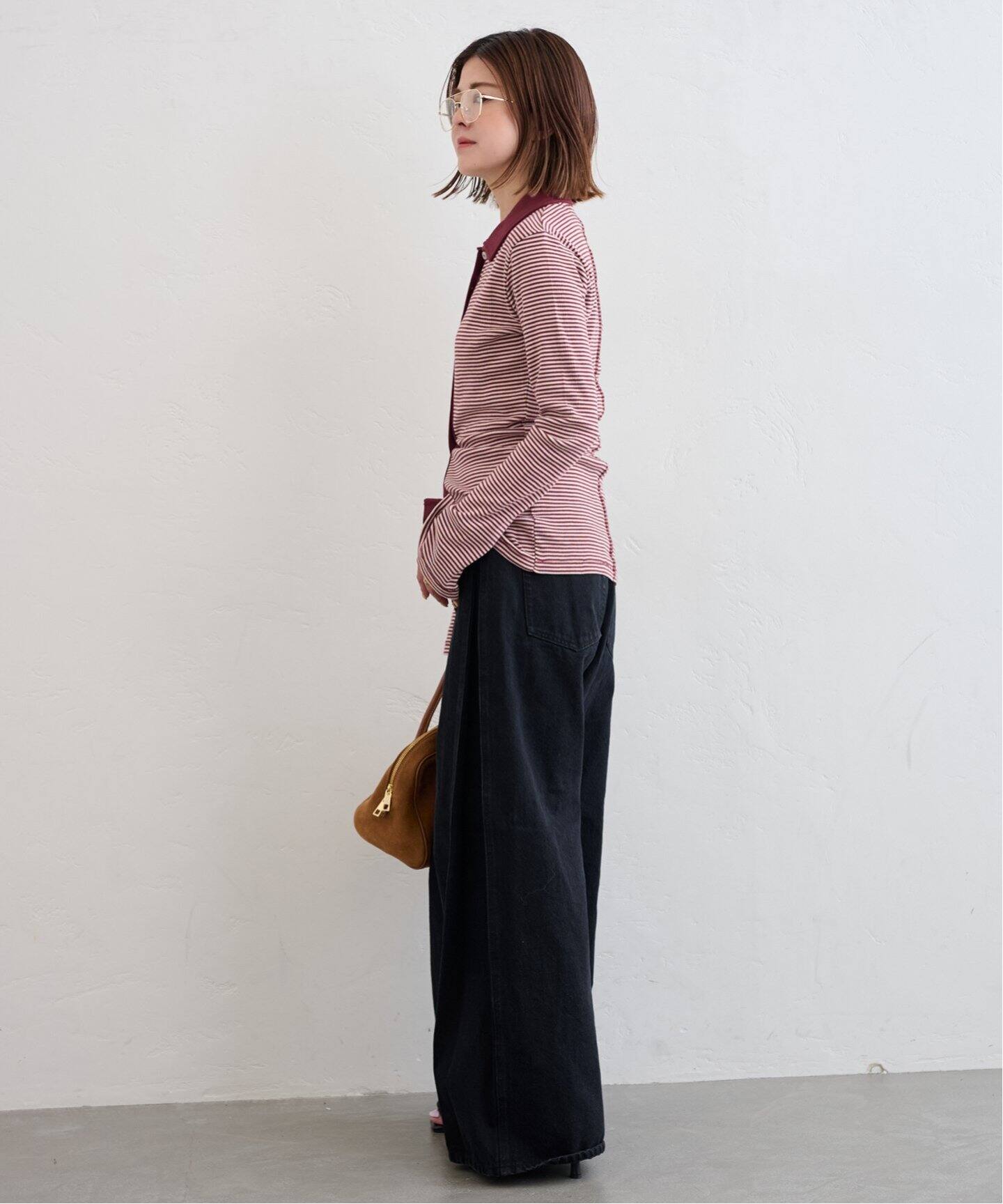 tシャツ Miller/ミラー Prib Cardigan レディース 予約》Miller/ミラー Prib Cardigan（Tシャツ／カットソー）｜U
