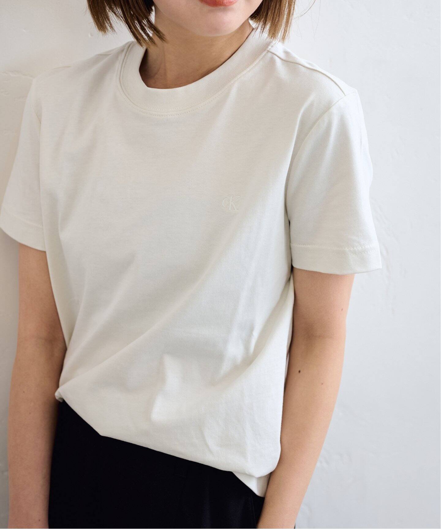 Calvin Klein /カルバン クラインSS ARCHIVE LOGO CREWNK TEE（T
