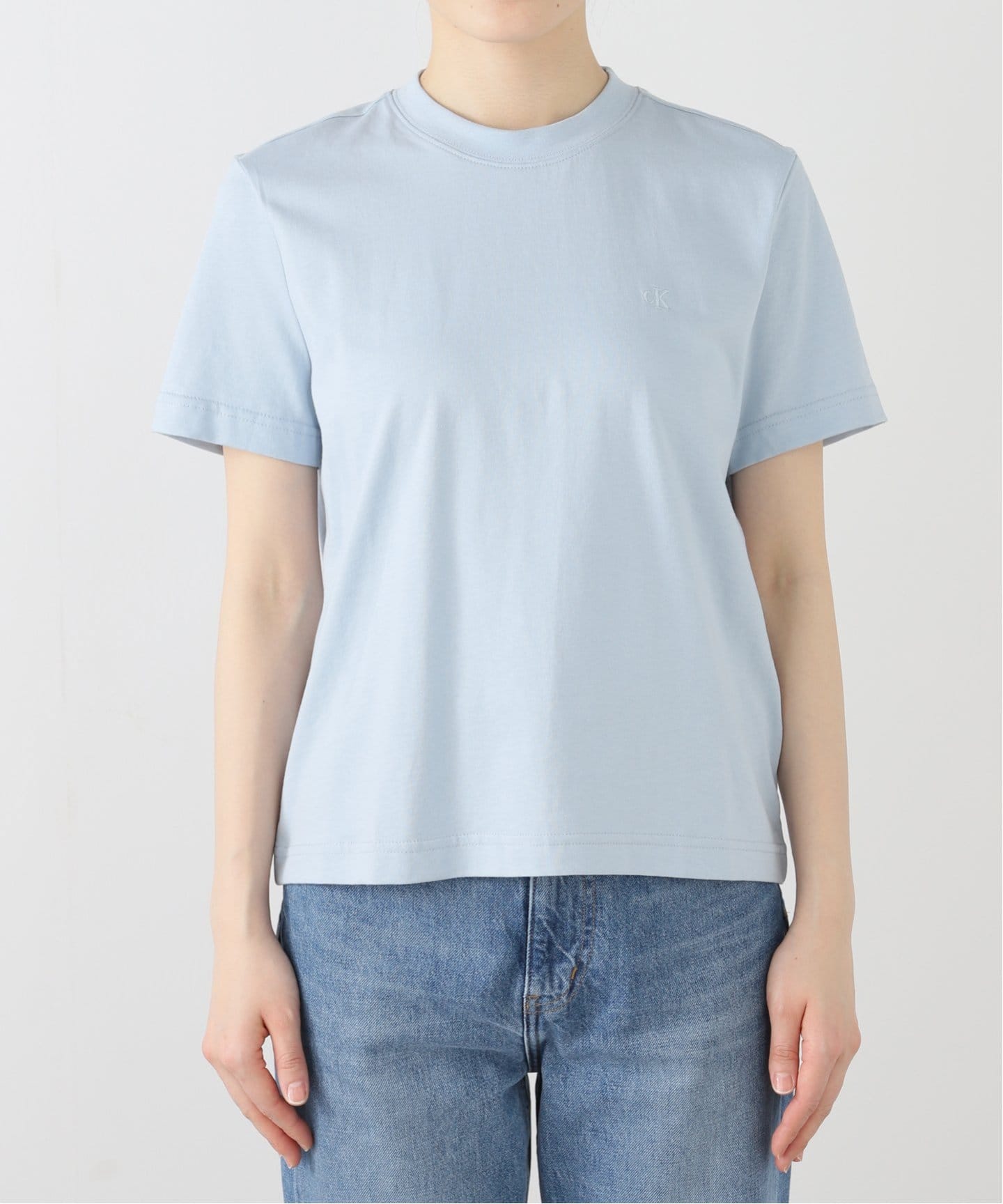 tシャツ   Jeans / カルバン クライン ジーンズ　SS ARCHIVE LOGO CREWNK TEE レディース Calvin Klein tシャツ /カルバン クラインSS ARCHIVE LOGO