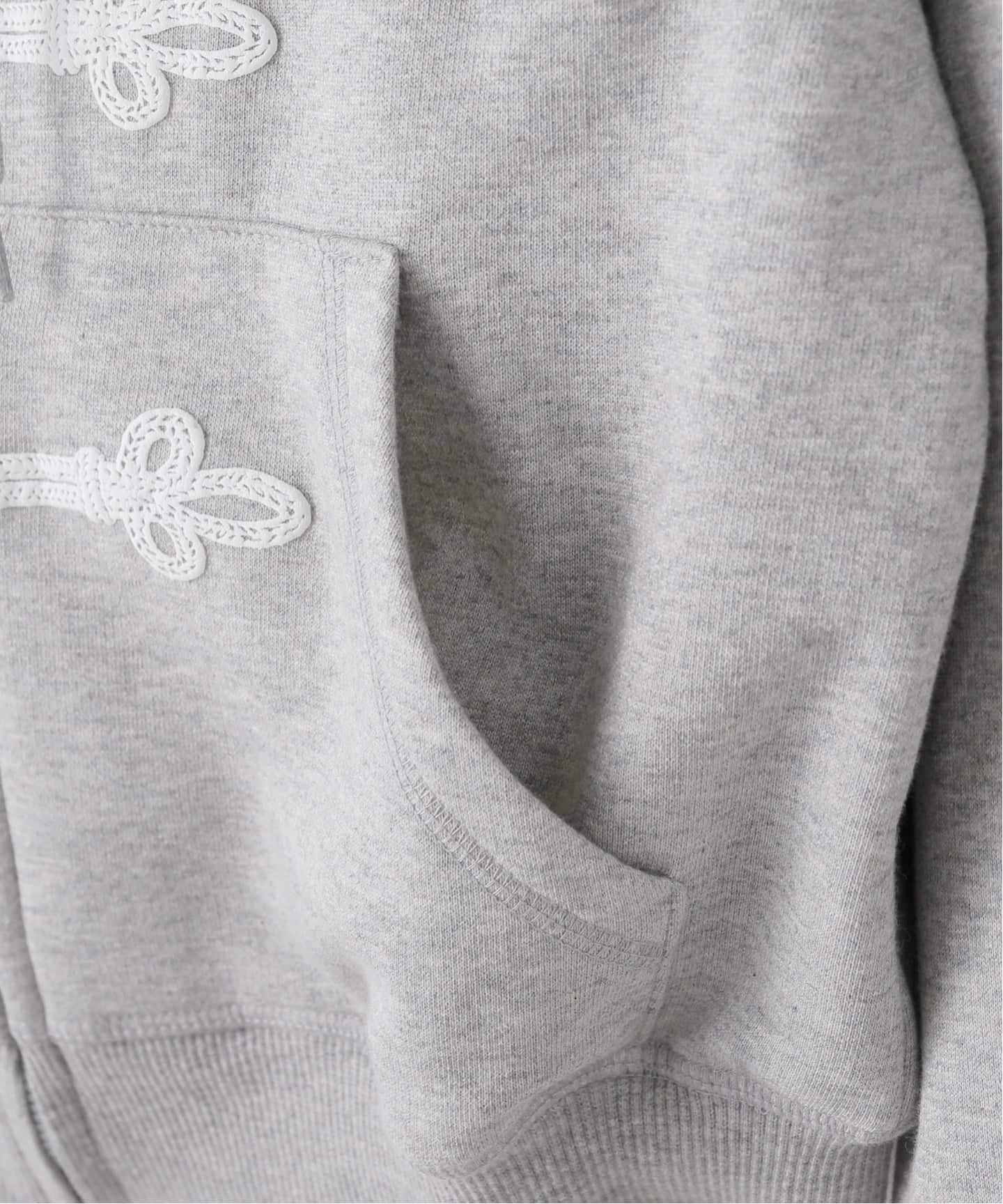 OPEN YY/オープンワイワイ LOOP BUTTON EFFECT HOODIE（Tシャツ