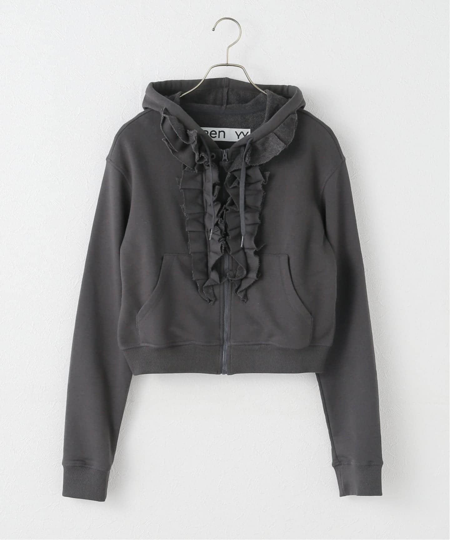 25AW】OPEN ファッション Open YY(オープンワイワイ) RUFFLE POLO SHIRT