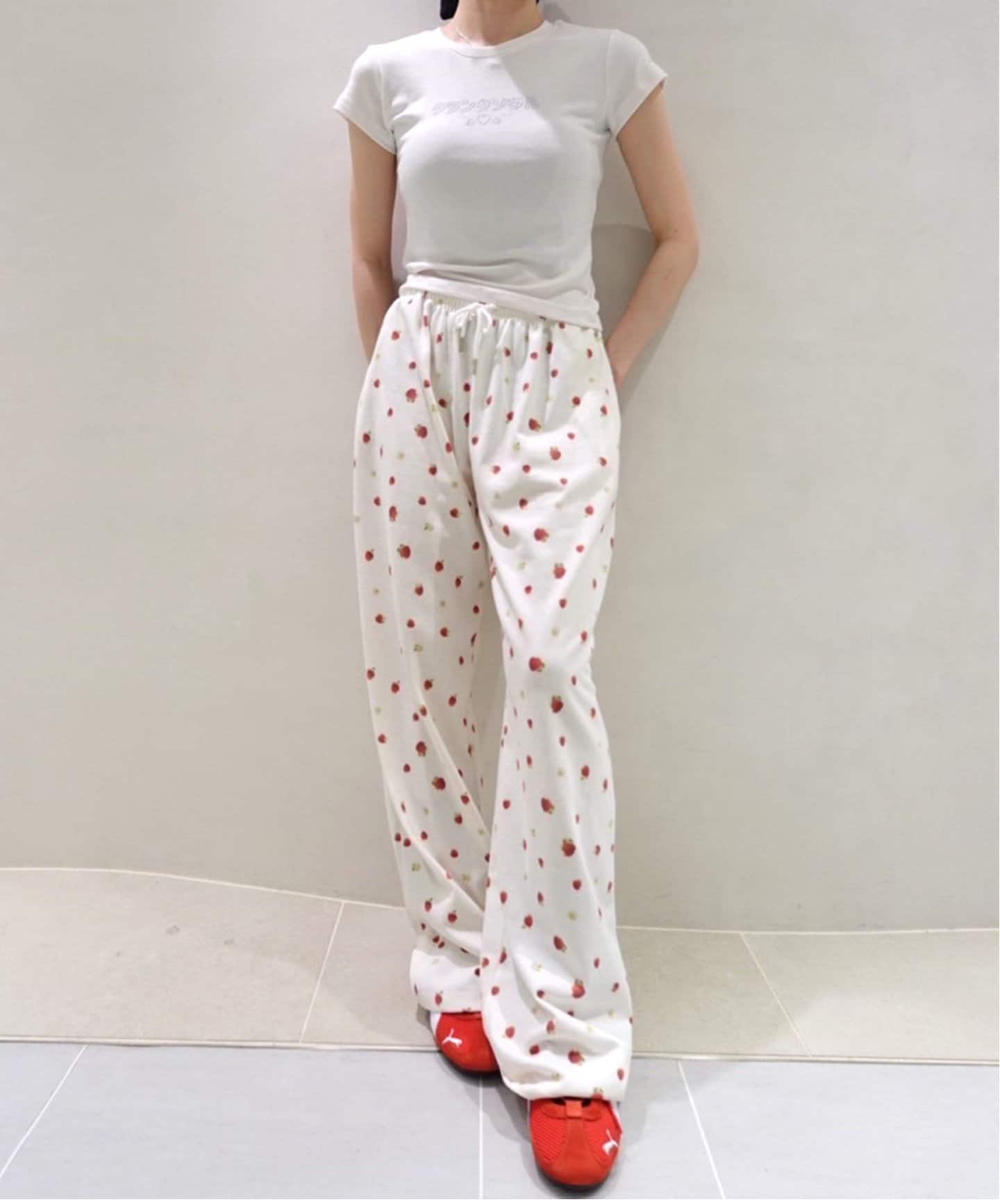 CRANK/クランク LETTERING HOTFIX TOP（Tシャツ／カットソー）｜UBY