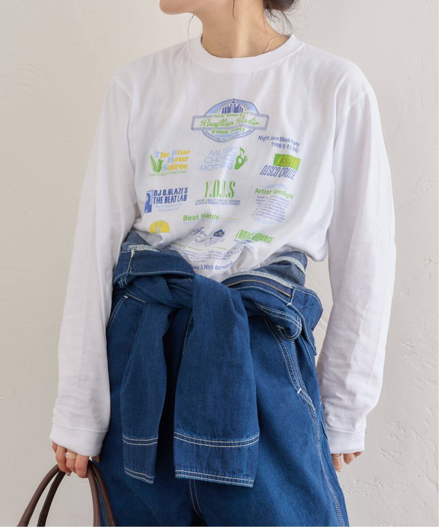 美品 スピックアンドスパン 別注 グッドロックスピード ロンT 長袖 Tシャツ GOOD ROCK SPEED / グッドロックスピード 別注 / ミッキー