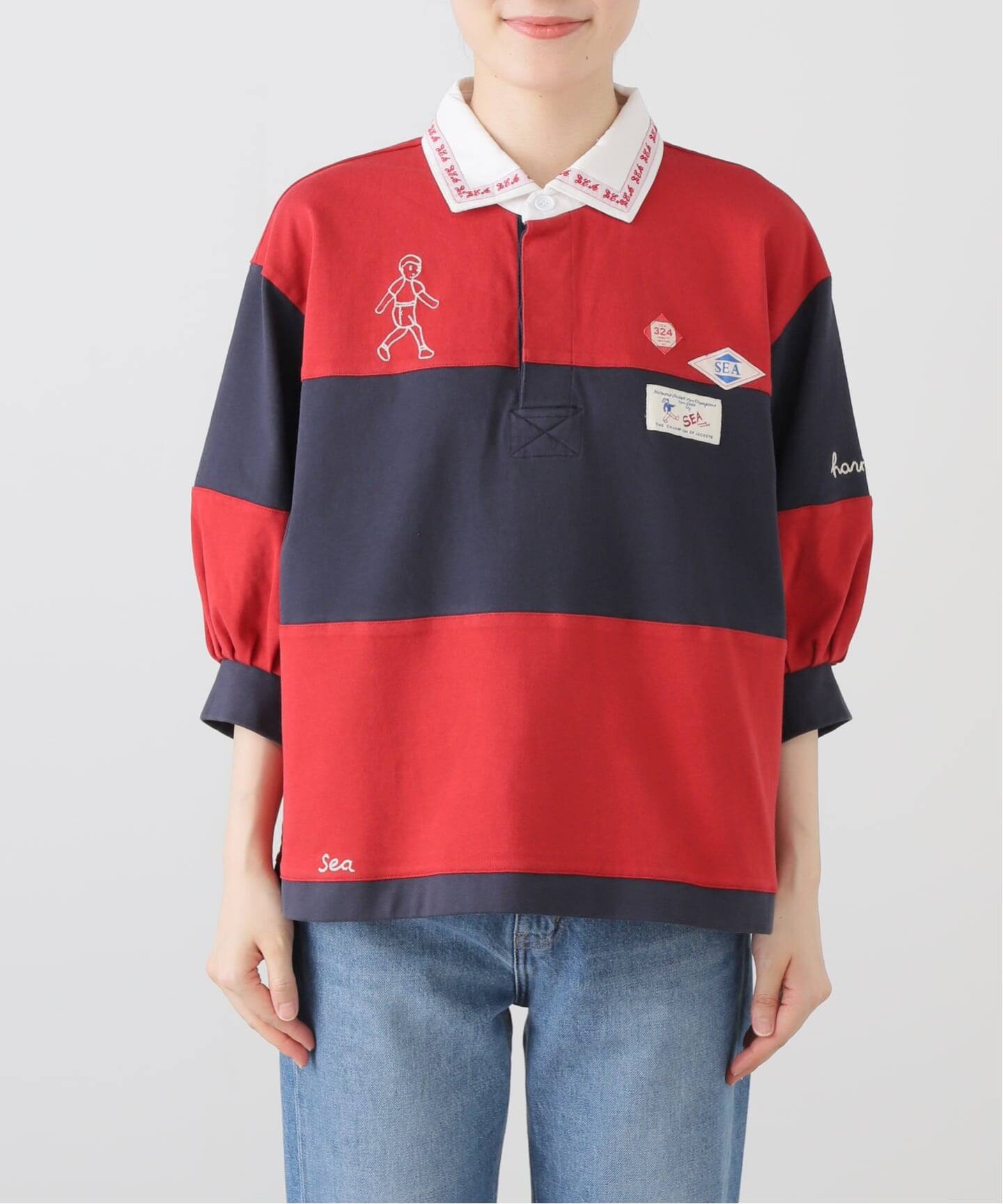 SEA NEW YORK /シー ニューヨーク CAROLYN WORKWEAR RUGBY（T