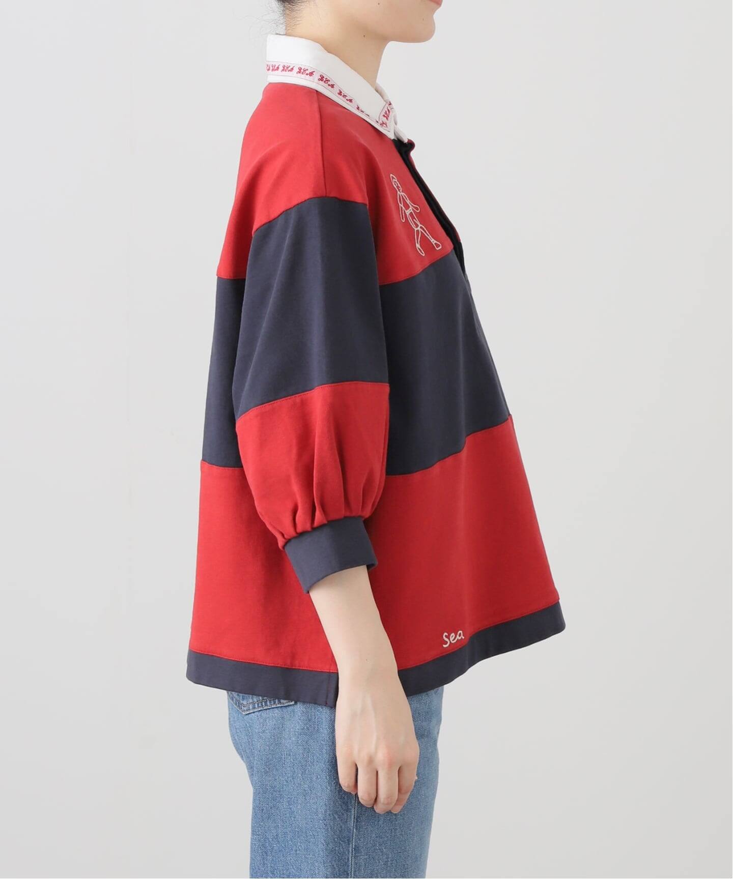 Spick&Span ラガーシャツ　美品 セール】≪追加≫ラガーシャツ（Tシャツ/カットソー）｜Spick