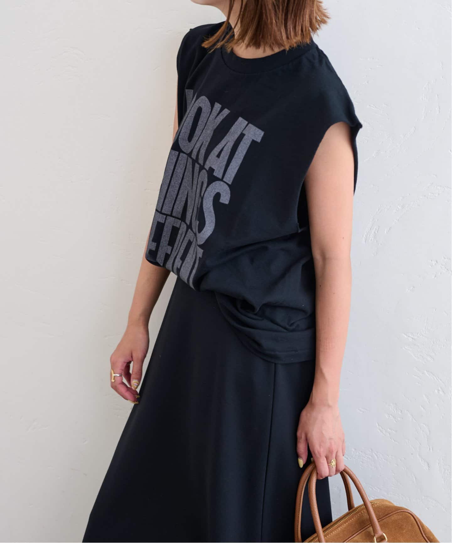 tシャツ SCREEN STARS/スクリーンスターズ 別注ロゴノースリーブ レディース SCREEN STARS/スクリーンスターズ 別注ロゴノースリーブ（T