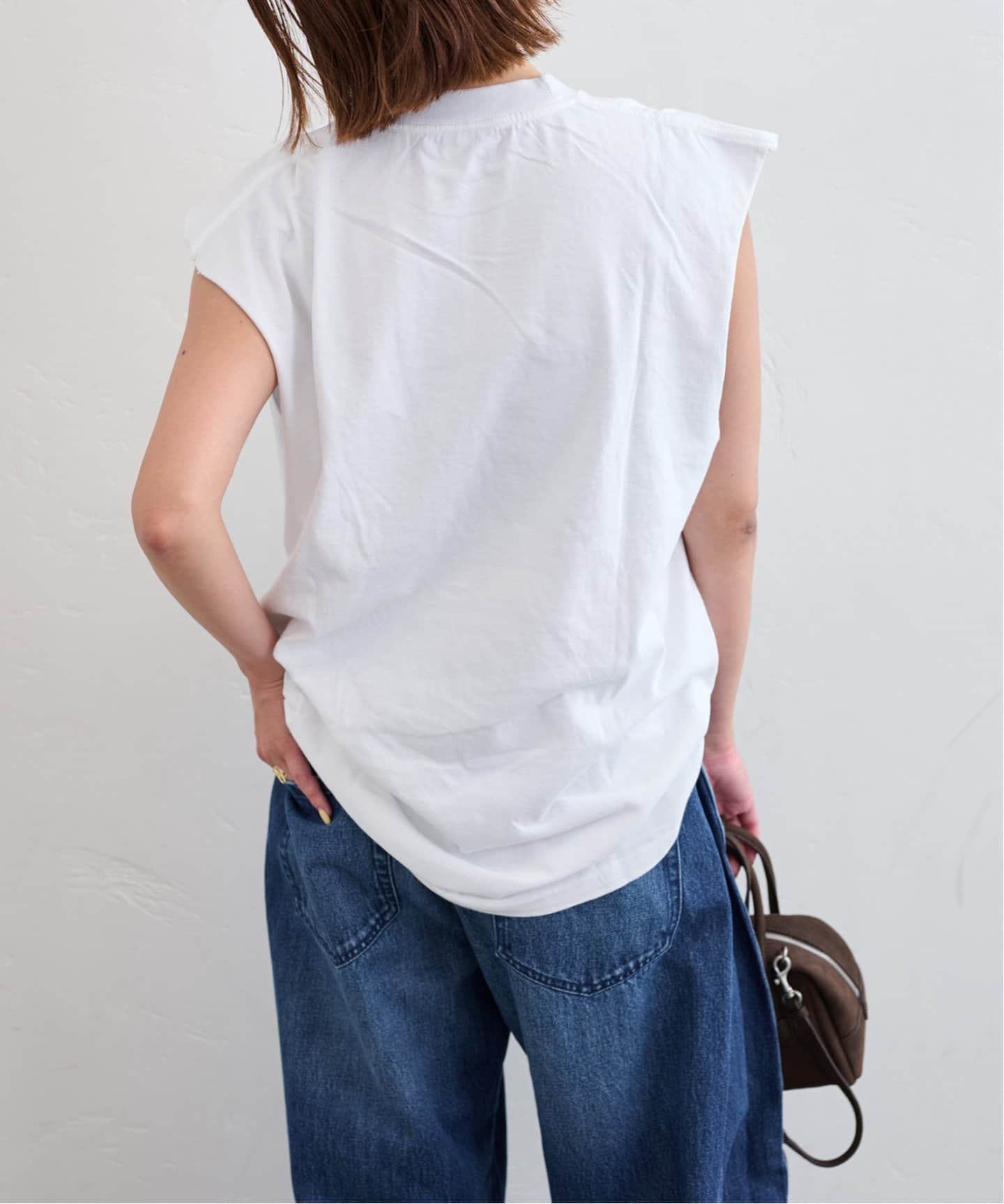 tシャツ SCREEN STARS/スクリーンスターズ 別注ロゴノースリーブ レディース SCREEN STARS/スクリーンスターズ 別注ロゴノースリーブ（T