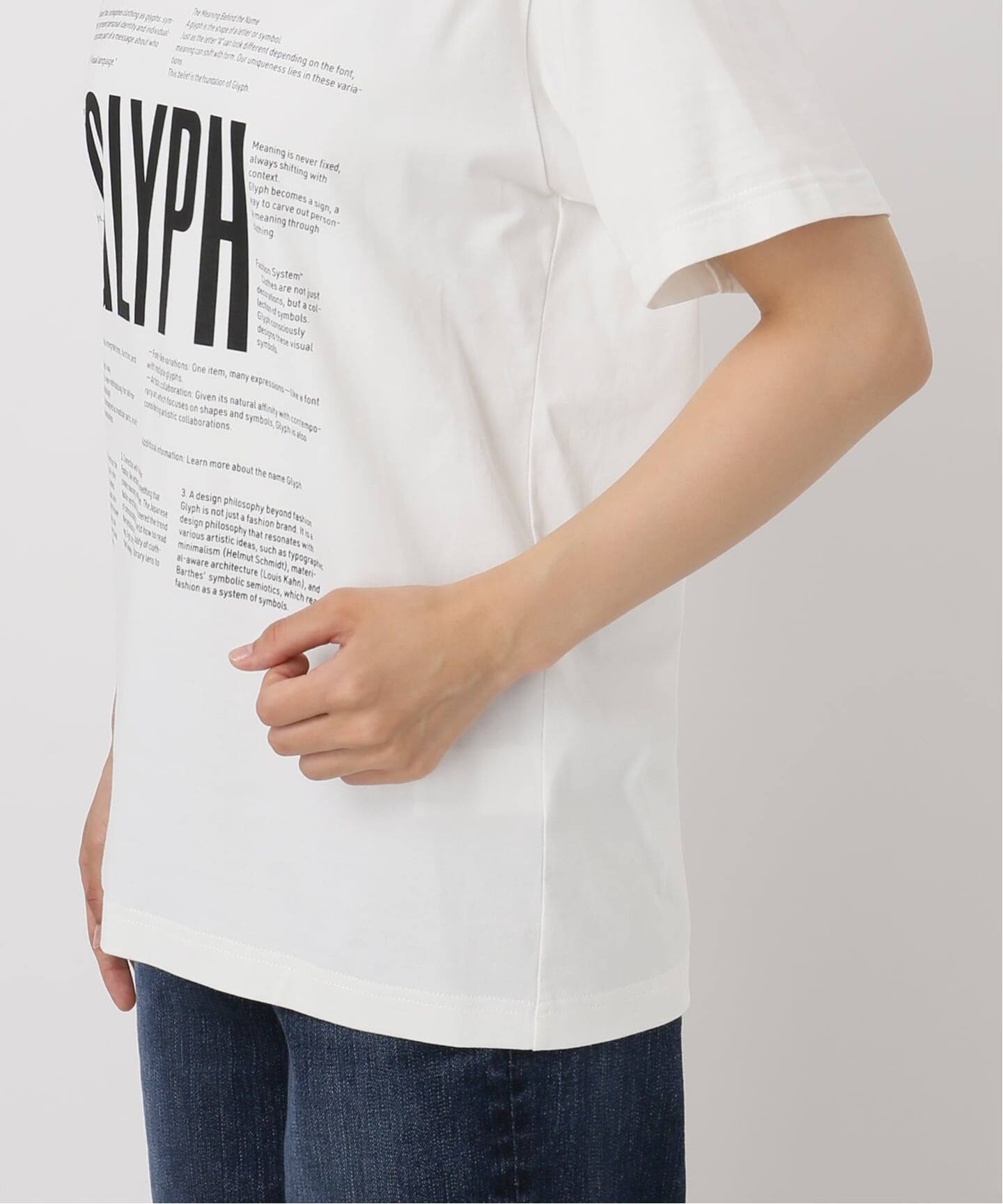 スピック＆スパン（Spick and Span）/Glyph Typesetting TEE Glyph Typesetting TEE（Tシャツ／カットソー）｜Spick and Span