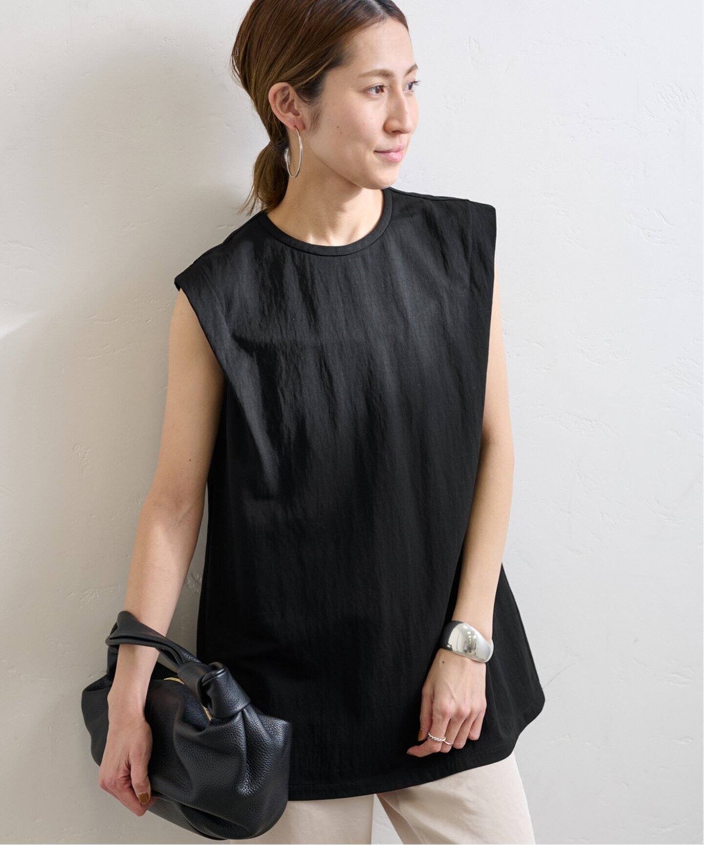 タックデザイントップス（Tシャツ／カットソー）｜FRAMeWORK（フレーム