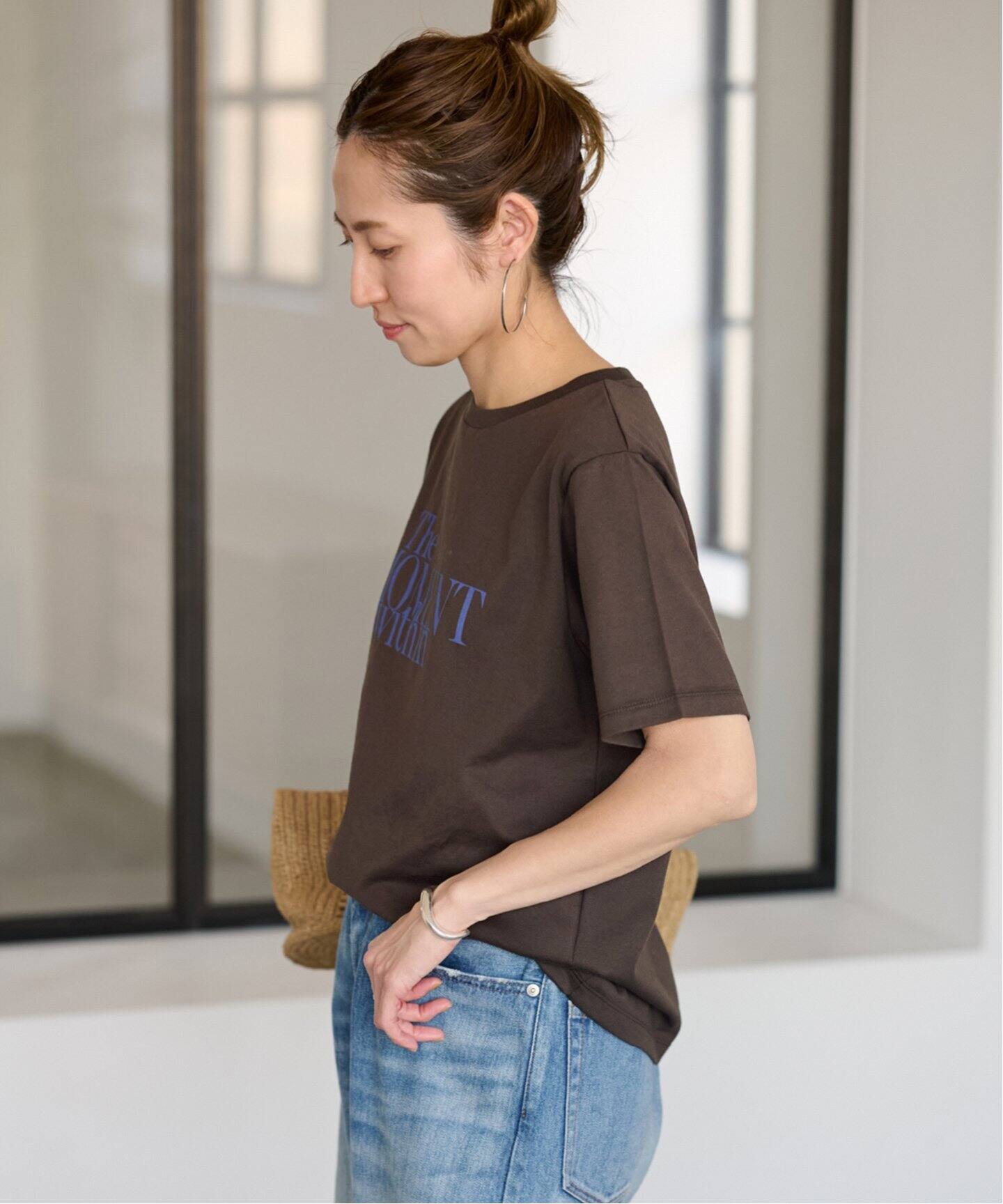 LOGOプリントTシャツ（Tシャツ／カットソー）｜FRAMeWORK
