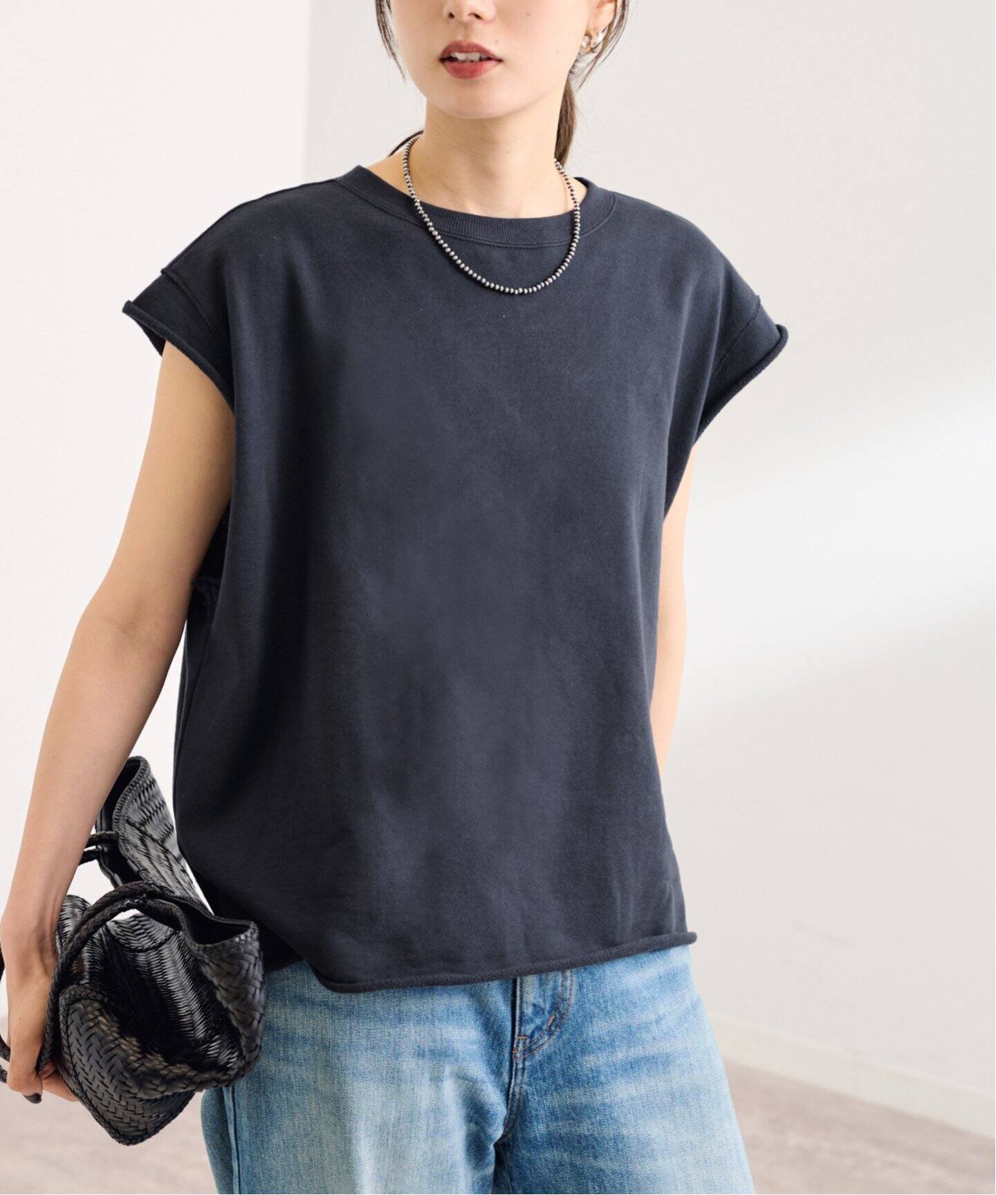 ミニ裏毛フレンチTee（Tシャツ／カットソー）｜FRAMeWORK