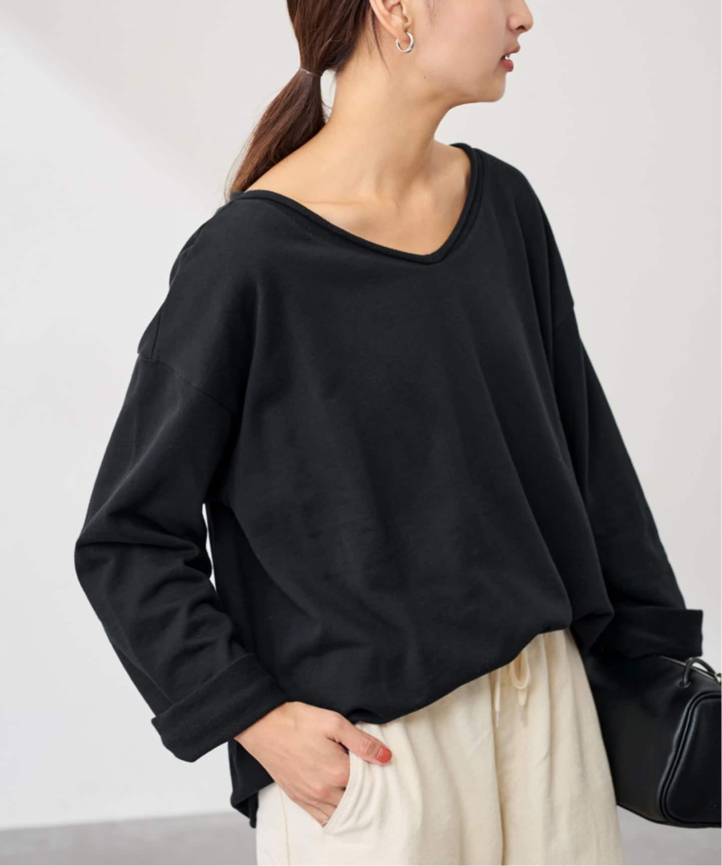 フレームワーク スウェット FRAMeWORK（フレームワーク）の「ロゴスエットチュニック