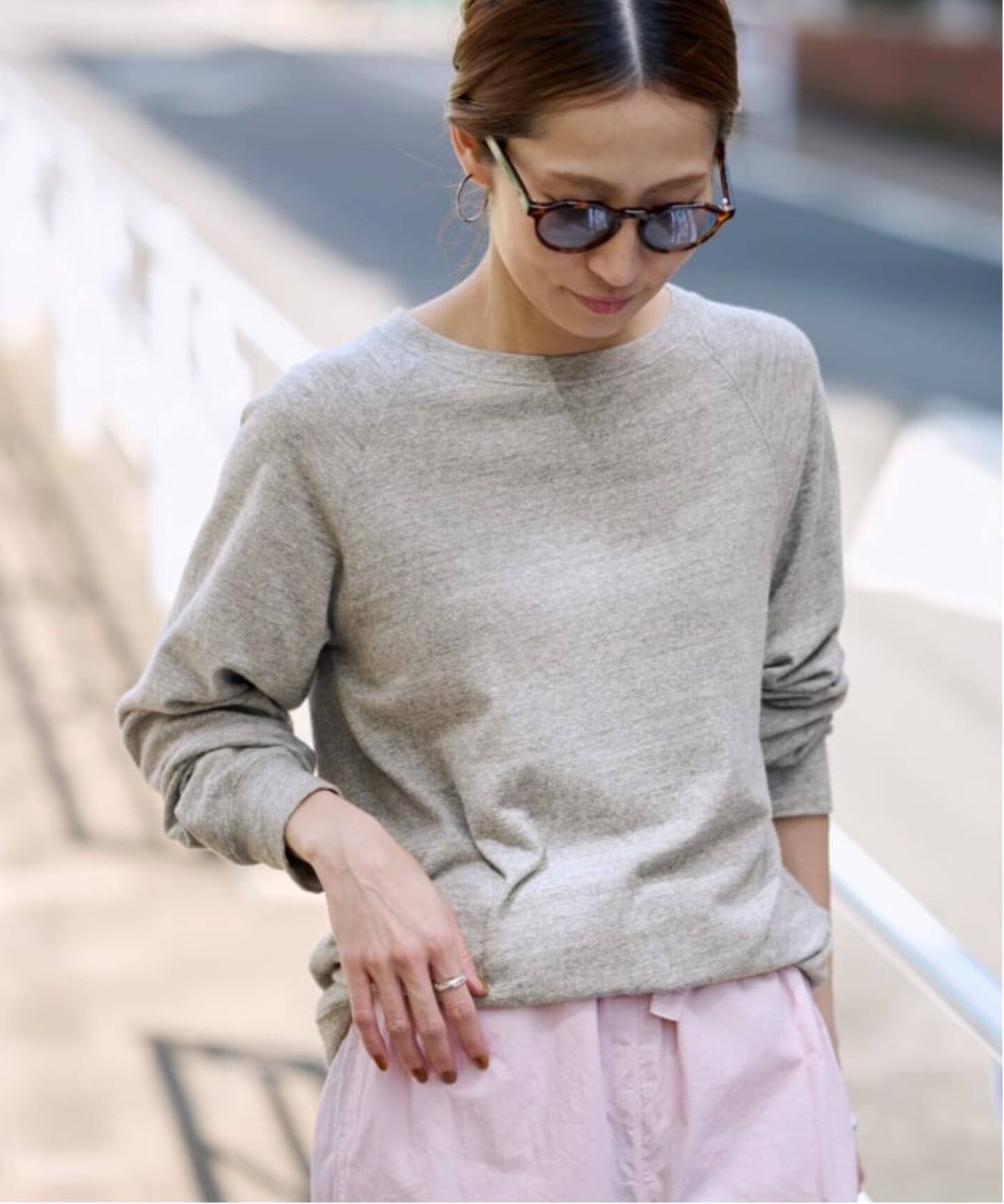 FRAMeWORK スラブベアテンプルオーバー グレー ≪追加≫NEWスラブベアテンプルオーバー2（Tシャツ／カットソー