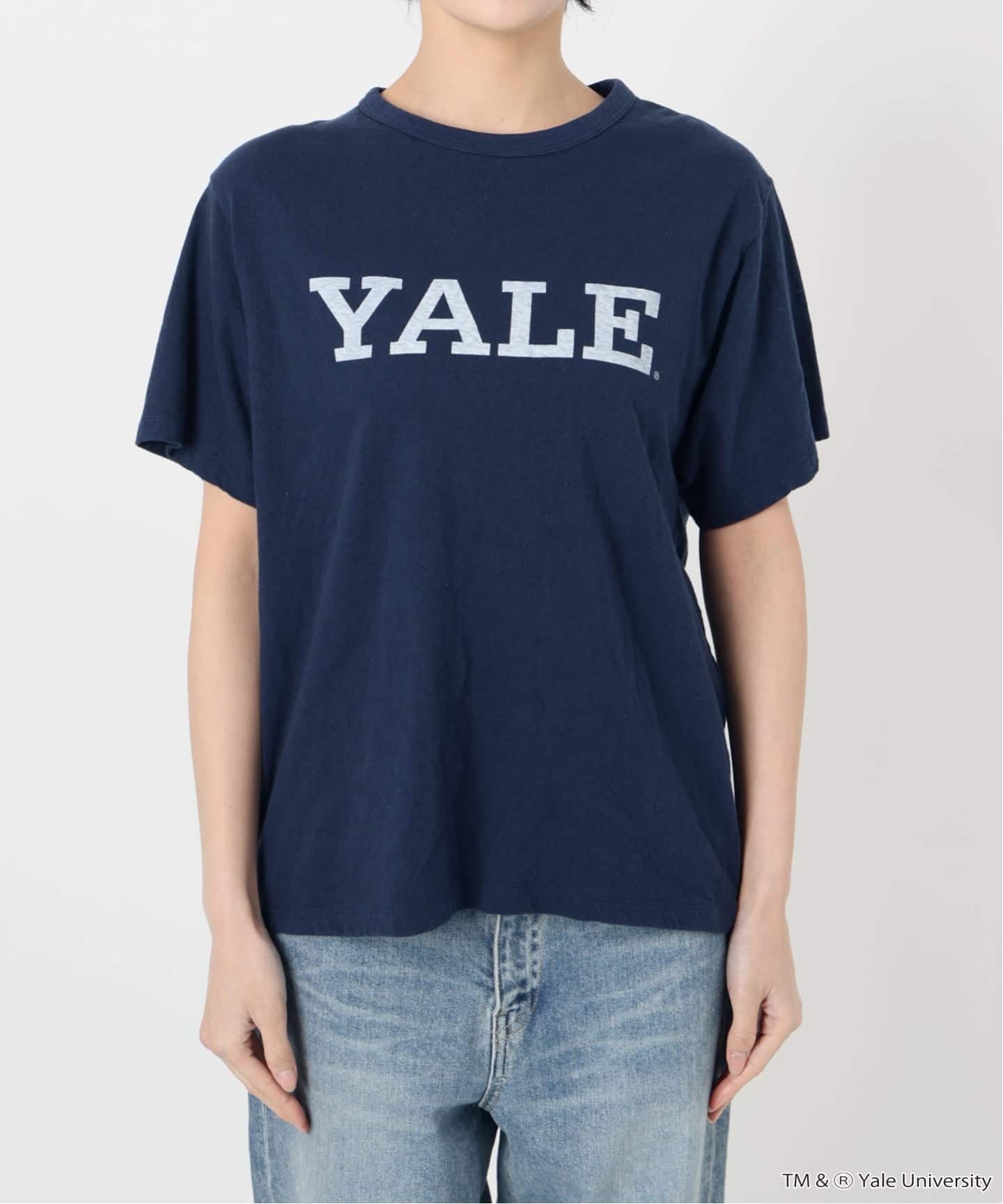 ◯FRAMeWORK フレームワークYALE大学　クオータースリーブフットボール FRAMeWORK（フレームワーク）の「YALE/クオータースリーブ