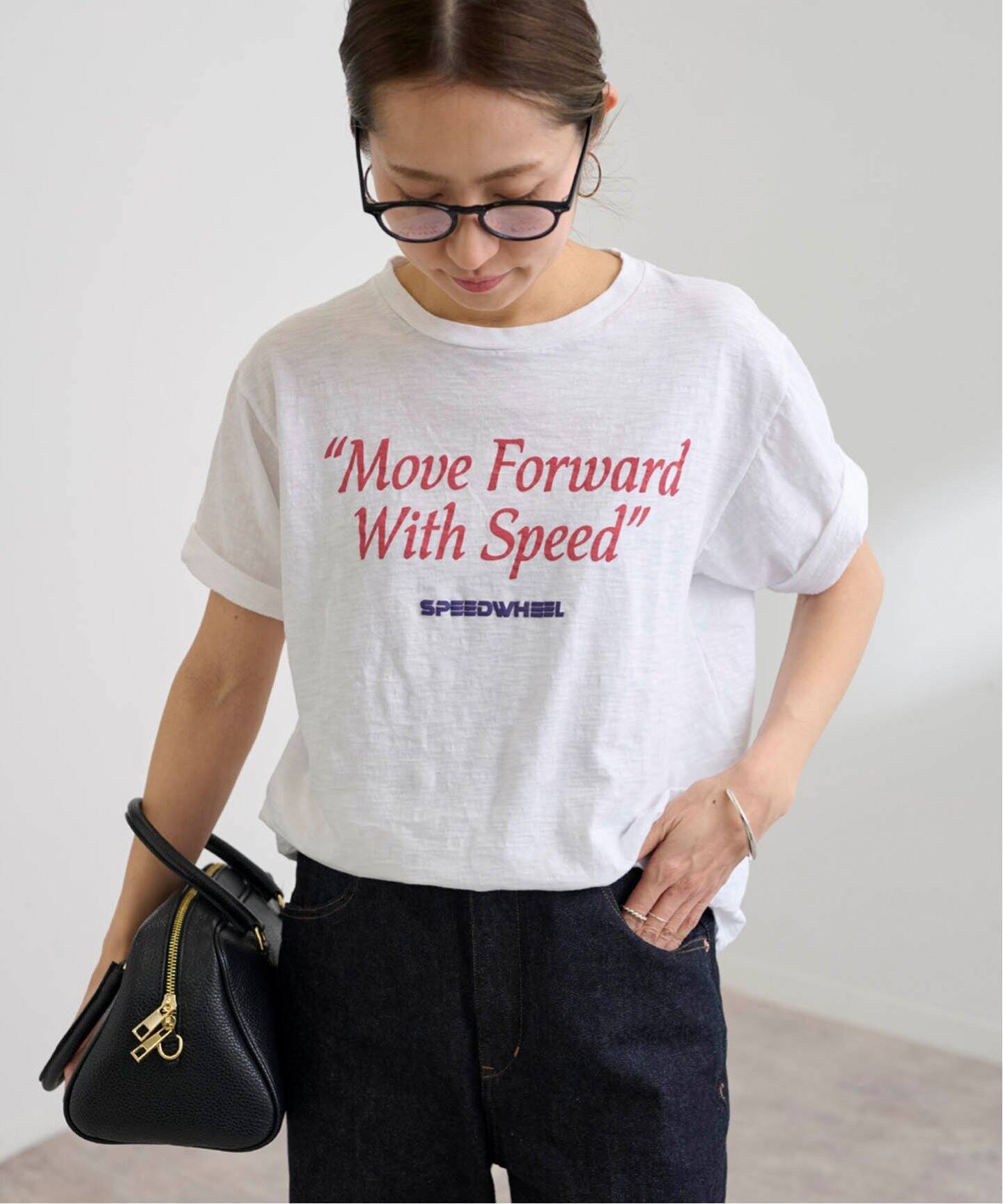 フレームワーク　ロゴプリントT フレームワーク FRAMeWORK ≪≫Racing ロゴプリントTEE