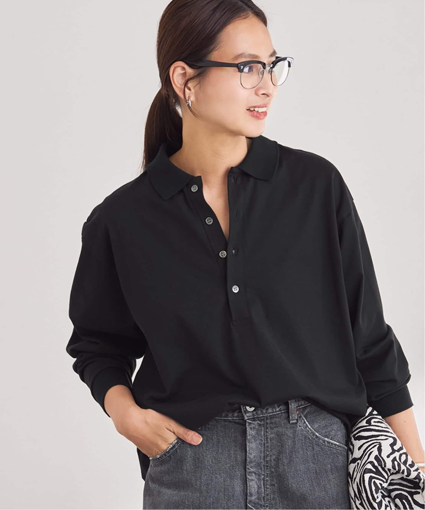 ロングスリーブポロシャツ（Tシャツ／カットソー）｜FRAMeWORK