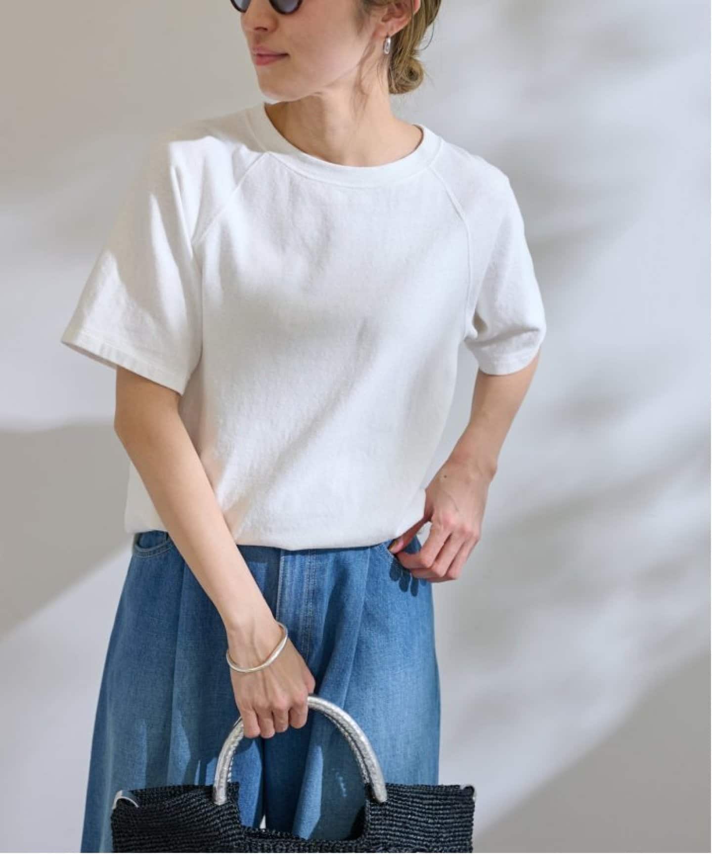≪追加≫スラブ天竺ラグランTEE（Tシャツ／カットソー