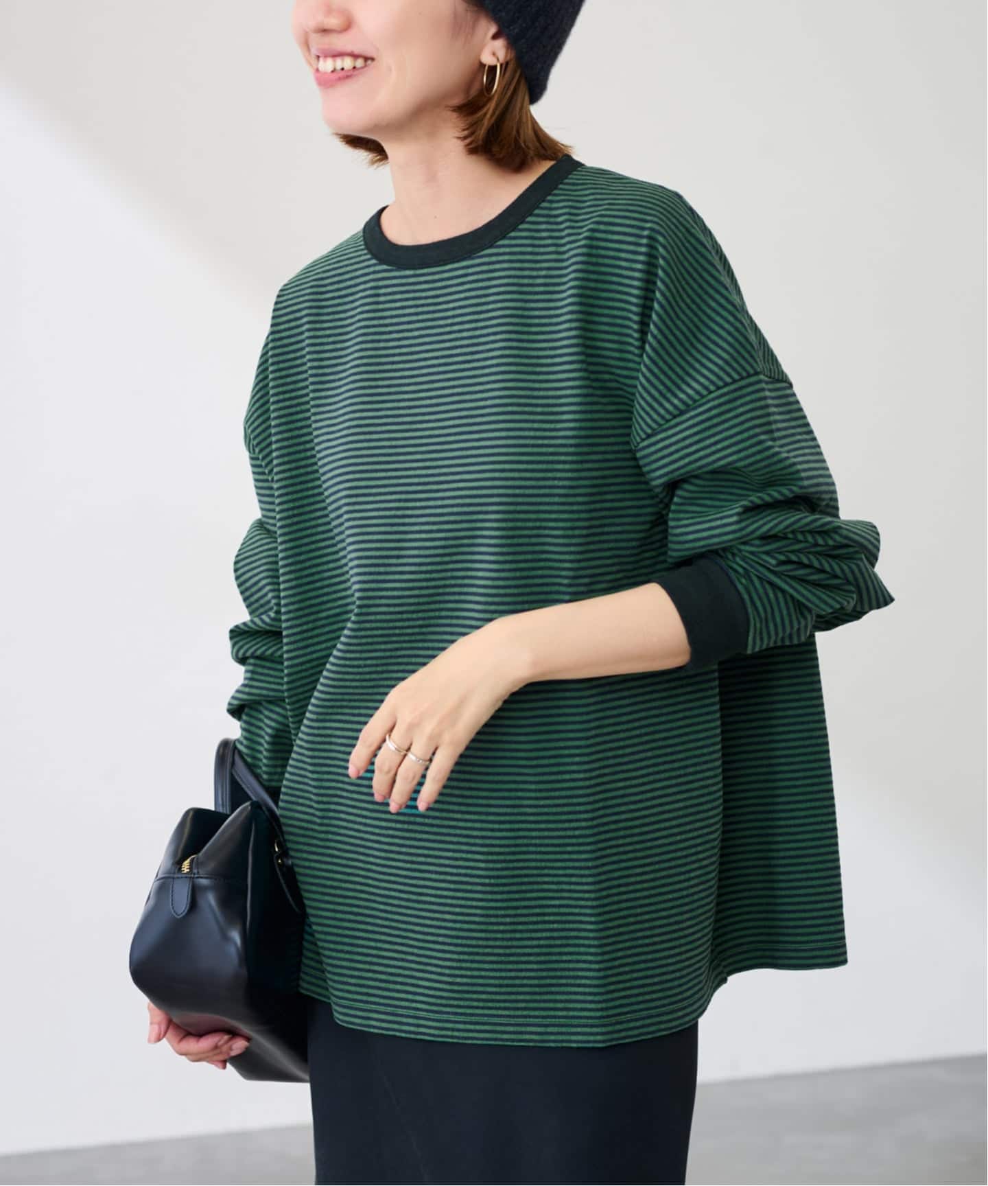 フレームワーク　ミジンボーダーロンT ≪追加≫ミジンボーダーロンT（Tシャツ／カットソー