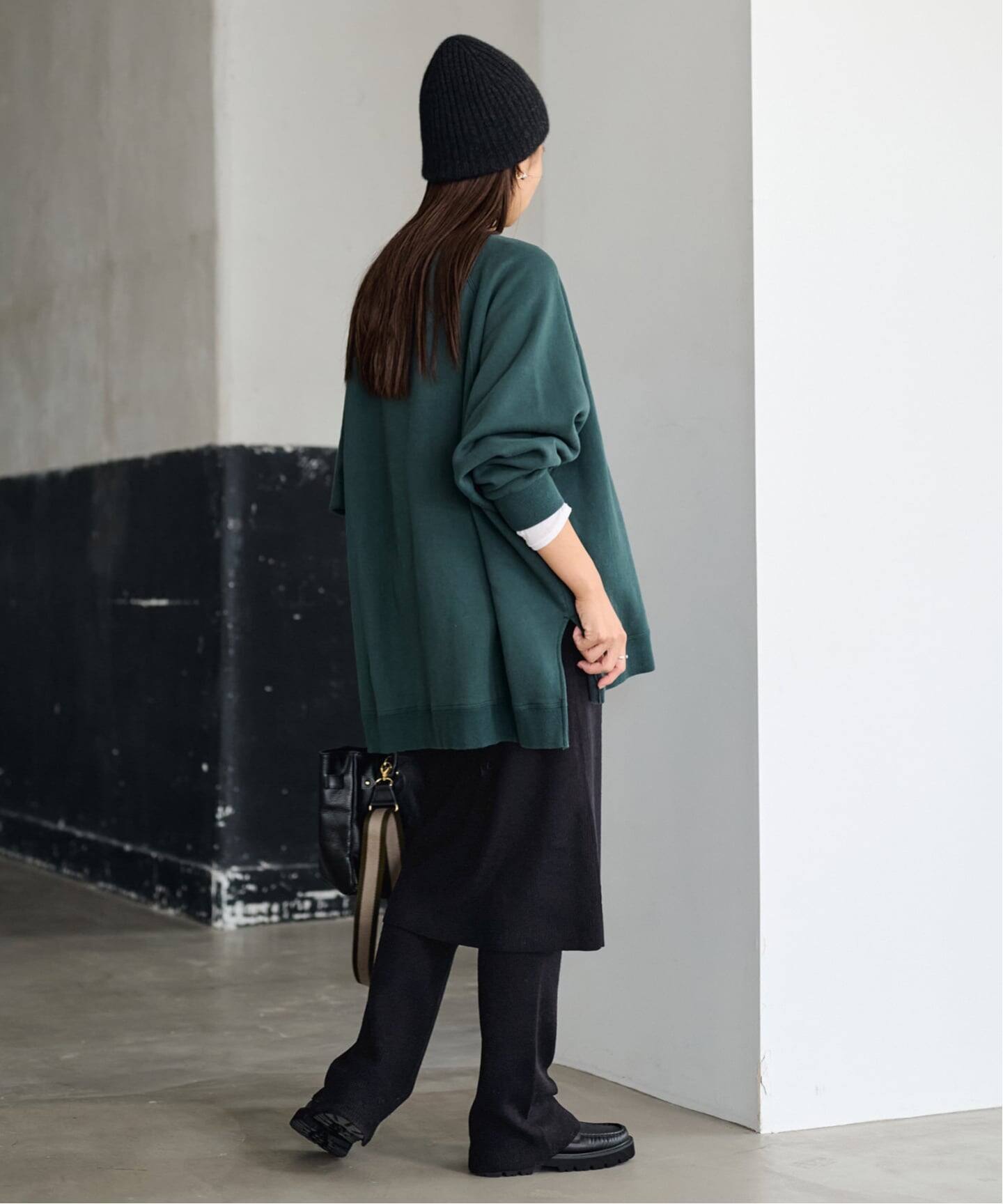 FRAMeWORKラグランポンチョスエット グレー ≪WEB限定 / 追加予約≫ラグランポンチョスエット（スウェット