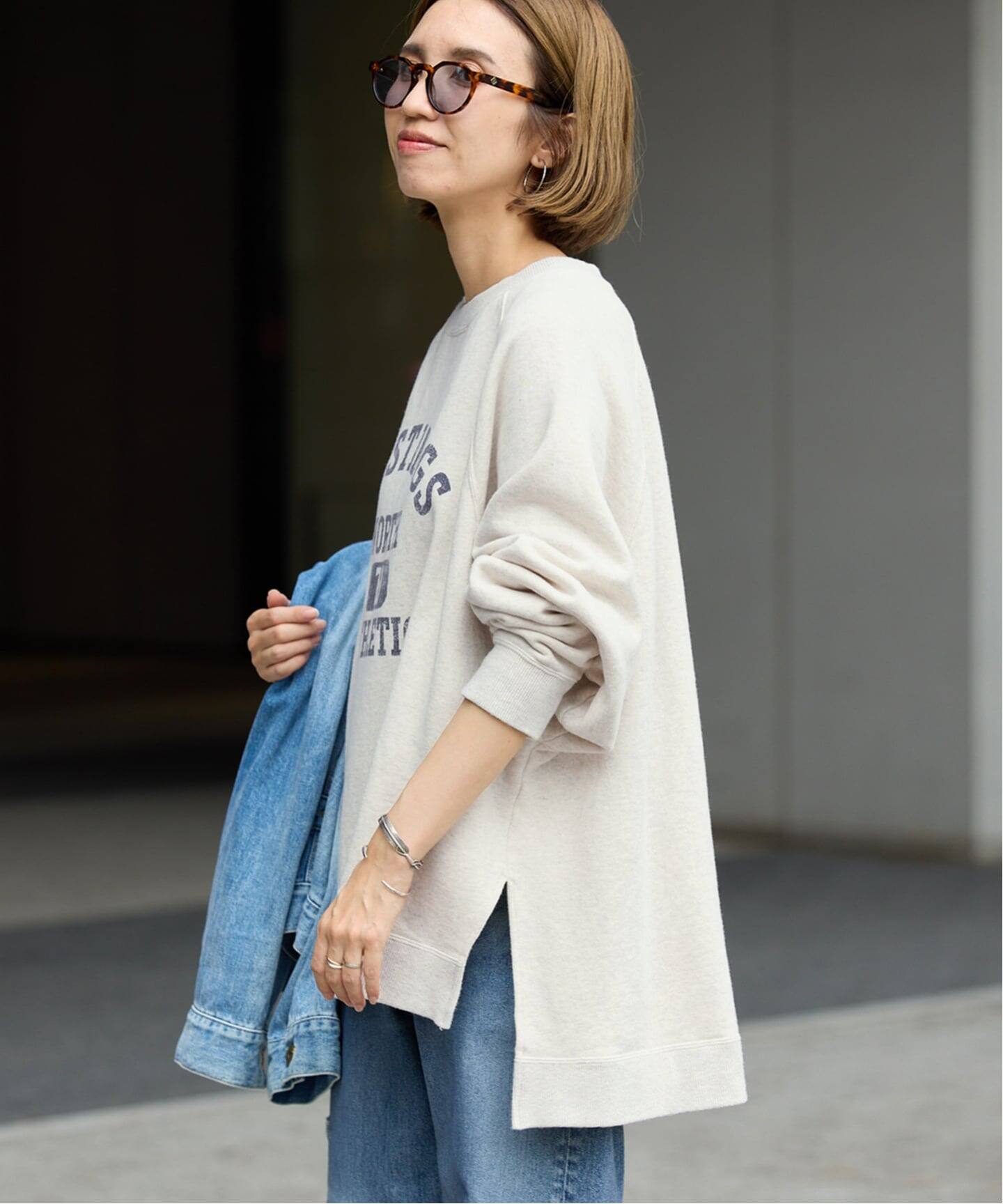 ≪追加≫ラグランポンチョプリントスエット 2（スウェット