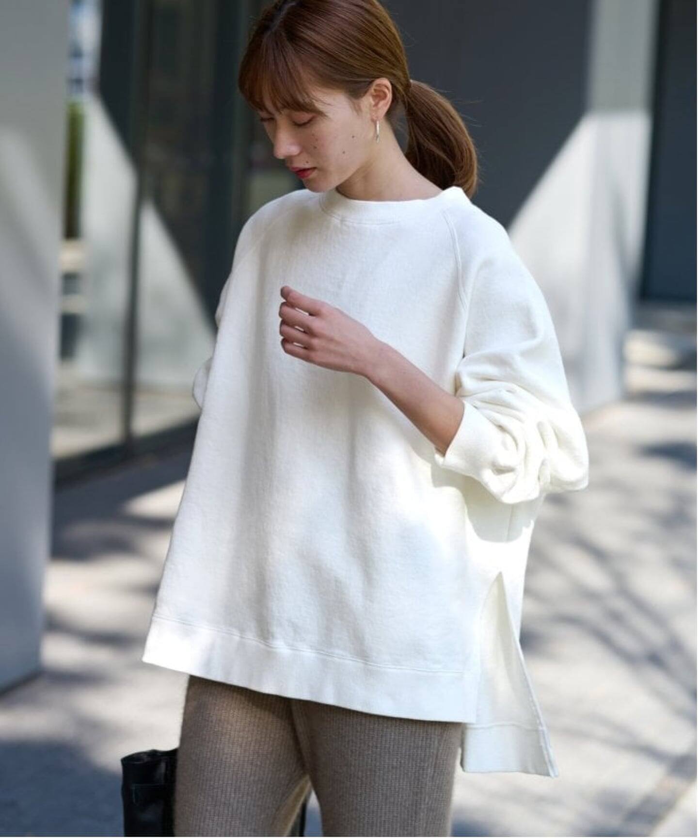 ≪WEB限定 / 追加≫ラグランポンチョスエット（スウェット