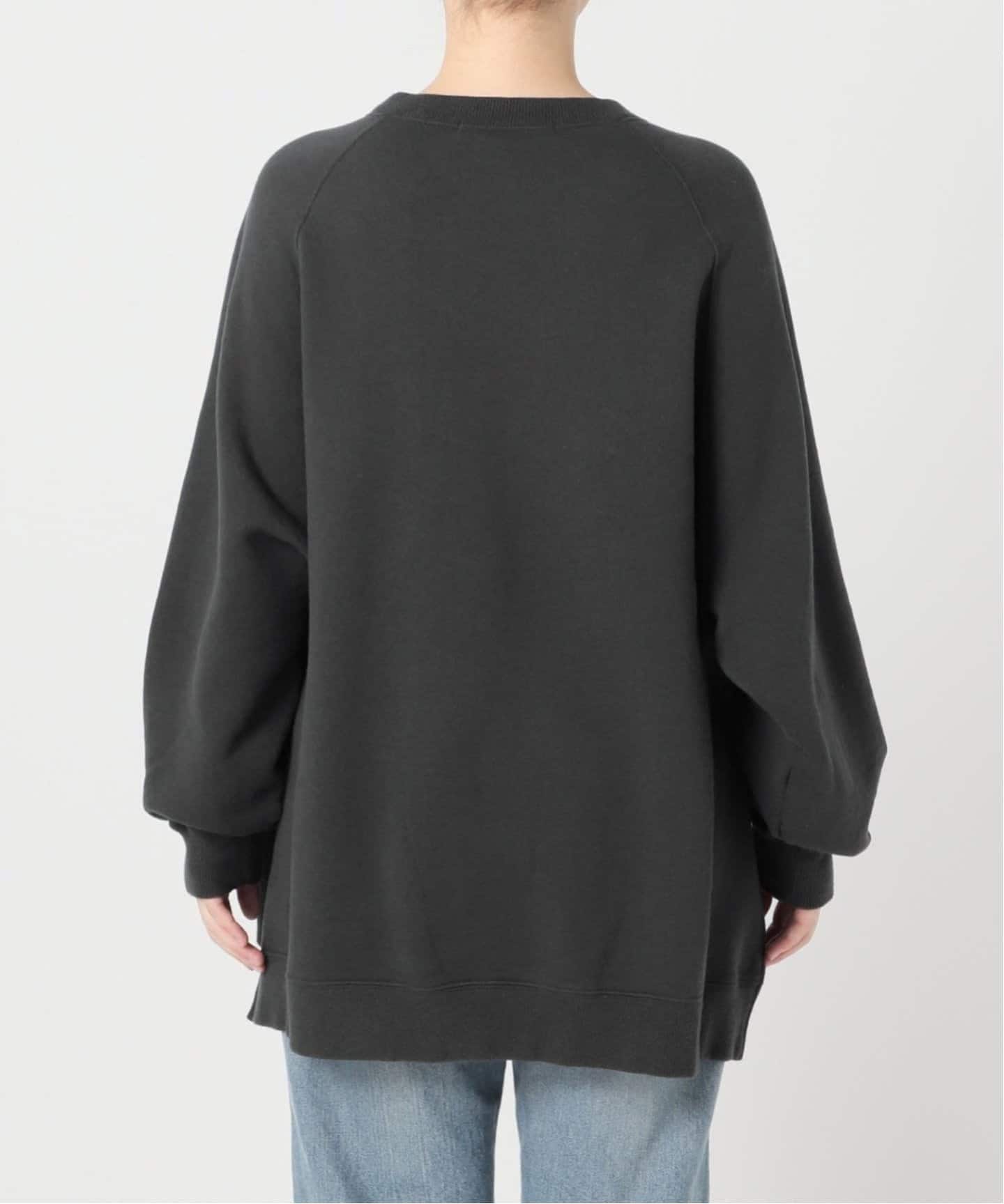 新品未使用 FRAMeWORKラグランポンチョスエット ブラック ≪WEB限定 / 追加≫ラグランポンチョスエット（スウェット