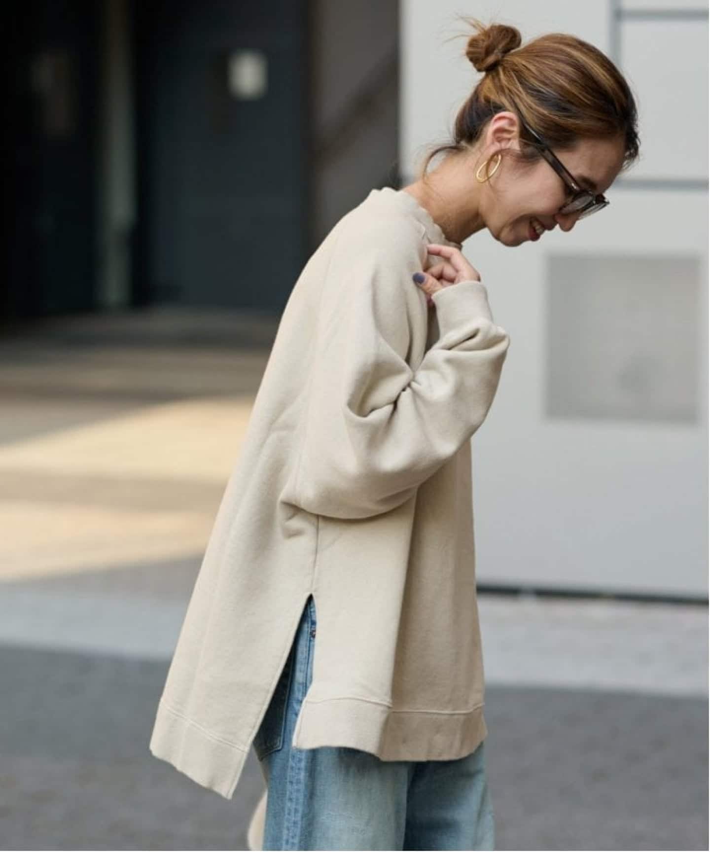 ≪WEB限定 / 追加予約≫ラグランポンチョスエット 2（スウェット