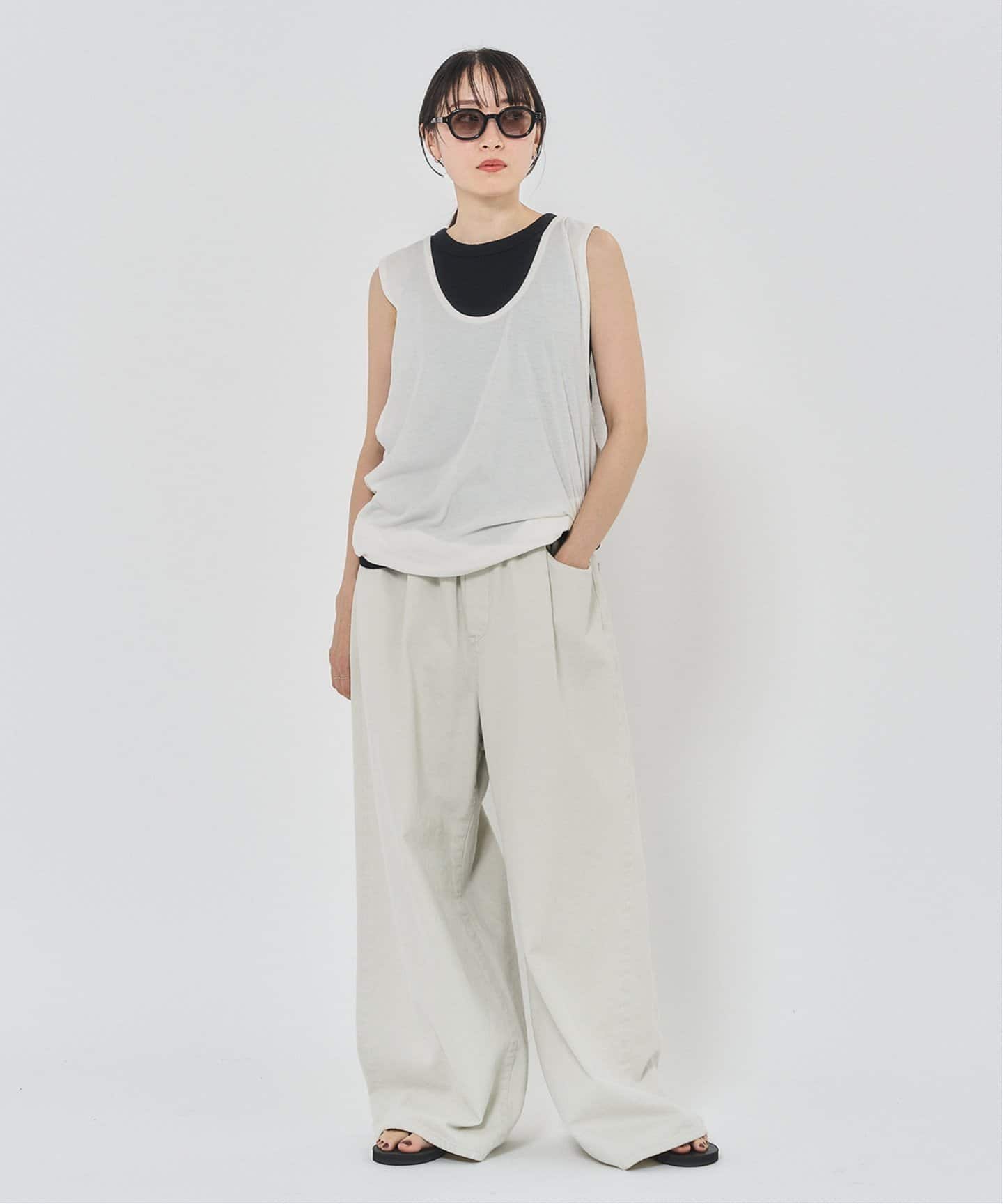 新品　FRAMeWORK OUT OF FRAMeタンクトップ FRAMeWORK｜OUT OF FRAMeタンクトップ | Rakuten Fashion(楽天
