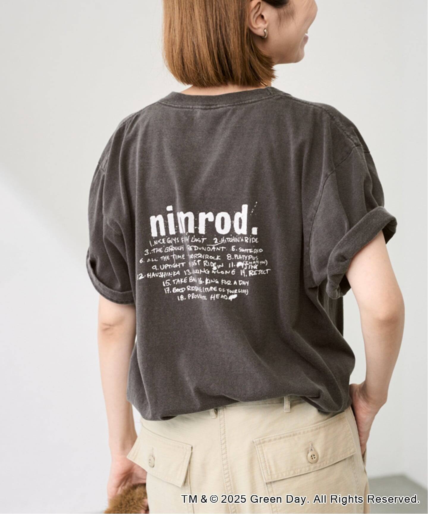 tシャツ OUT OF FRAMe bandTシャツ GreenDay レディース FRAMeWORK｜OUT OF FRAMe bandTシャツ GreenDay | Rakuten