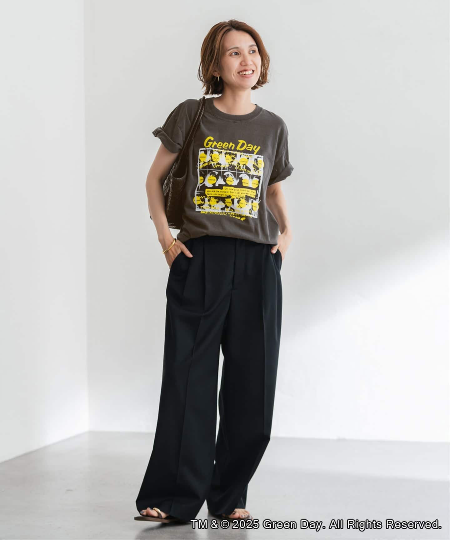 OUT OF FRAMe bandTシャツ GreenDay（Tシャツ／カットソー