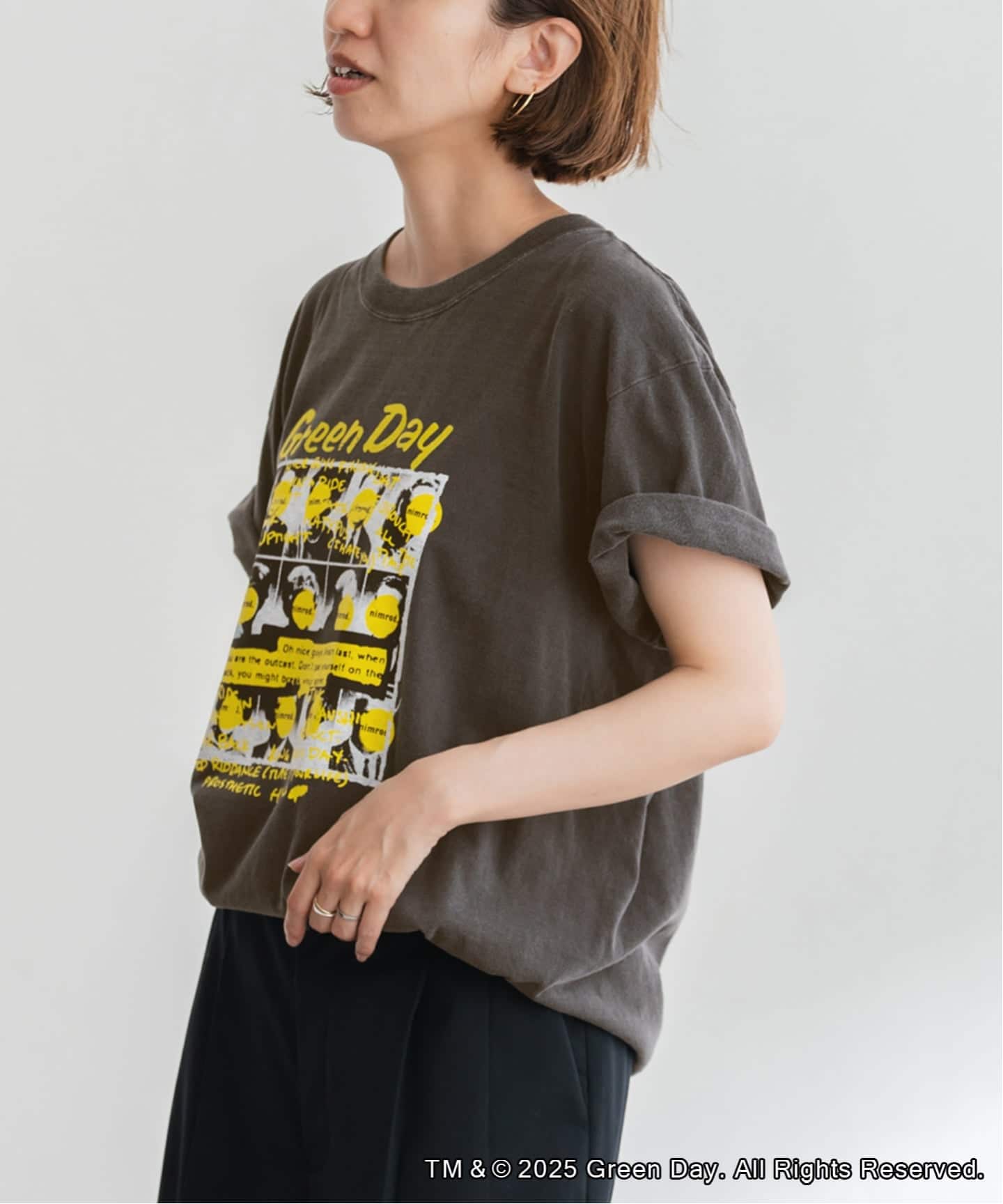 tシャツ OUT OF FRAMe bandTシャツ GreenDay レディース OUT OF FRAMe bandTシャツ GreenDay（Tシャツ／カットソー