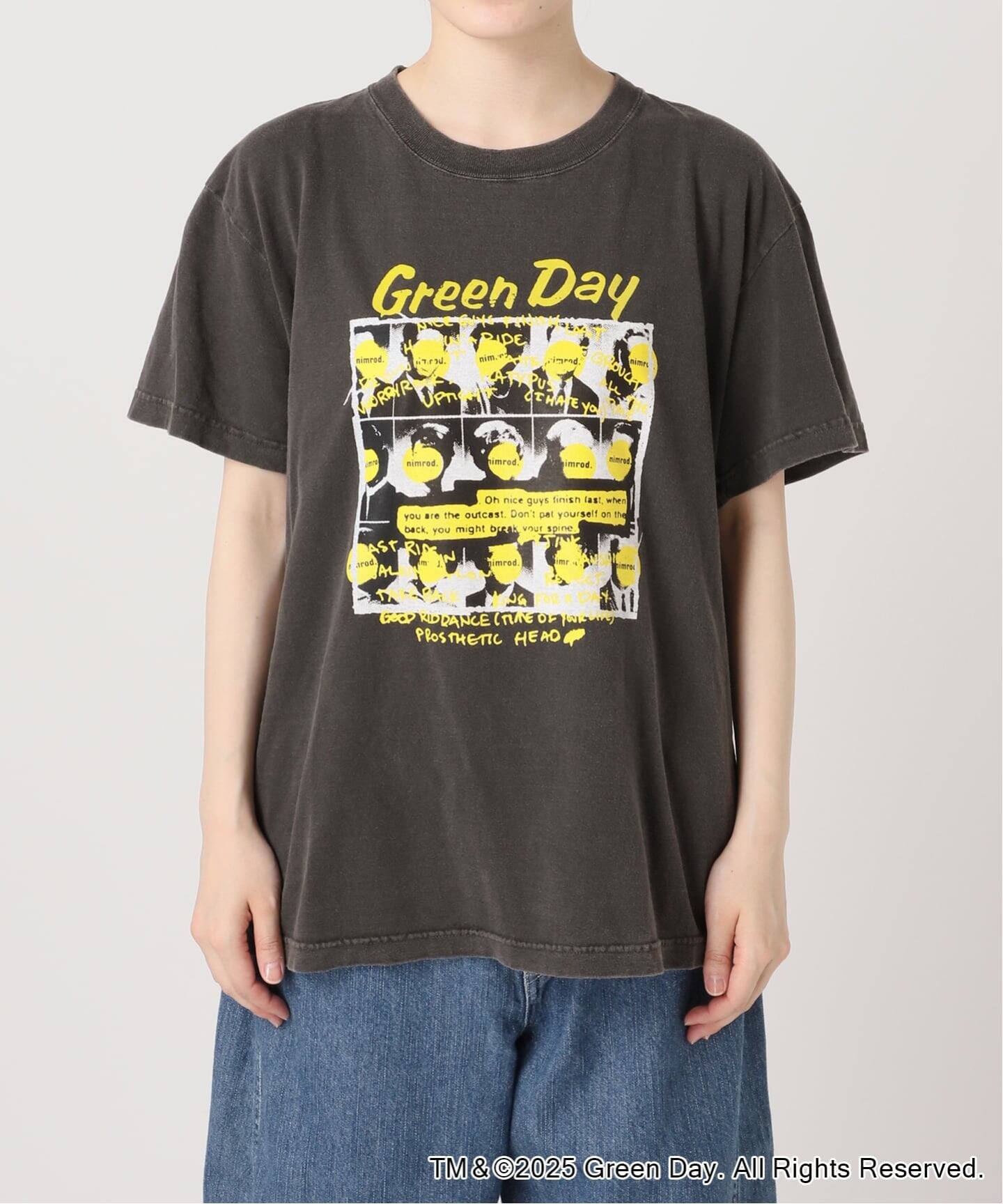 tシャツ OUT OF FRAMe bandTシャツ GreenDay レディース OUT OF FRAMe bandTシャツ GreenDay（Tシャツ／カットソー