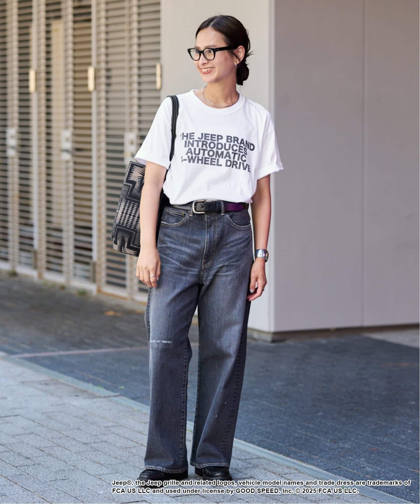 tシャツ OUT OF FRAMe classicCarTシャツ Wagoneer レディース OUT OF FRAMe classicCarTシャツ Wagoneer（Tシャツ／カットソー