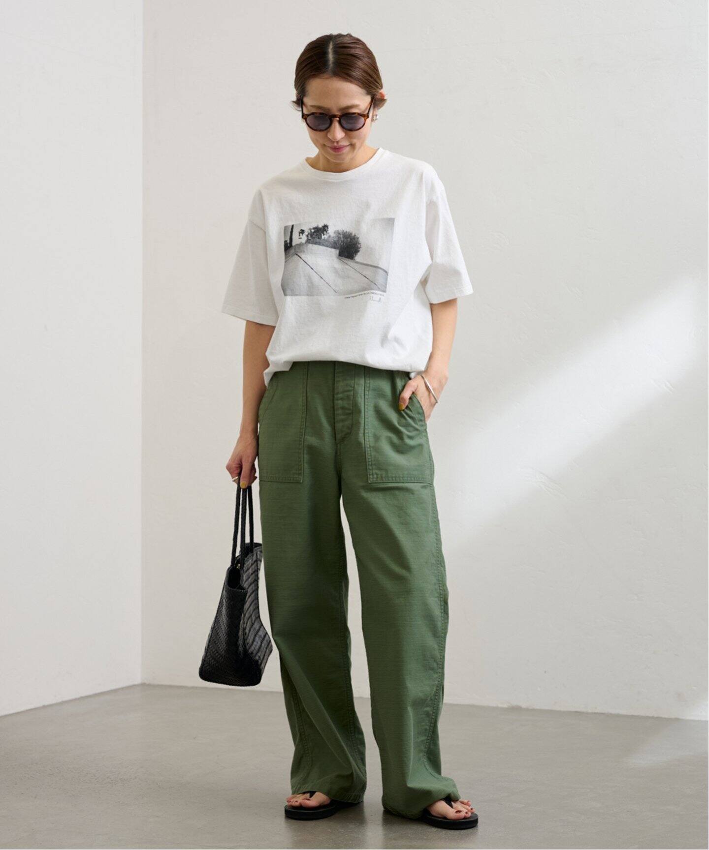 新品　FRAMeWORK MikeOMeally PHOTO Tシャツ MikeOMeally PHOTO Tシャツ（Tシャツ／カットソー）｜FRAMeWORK
