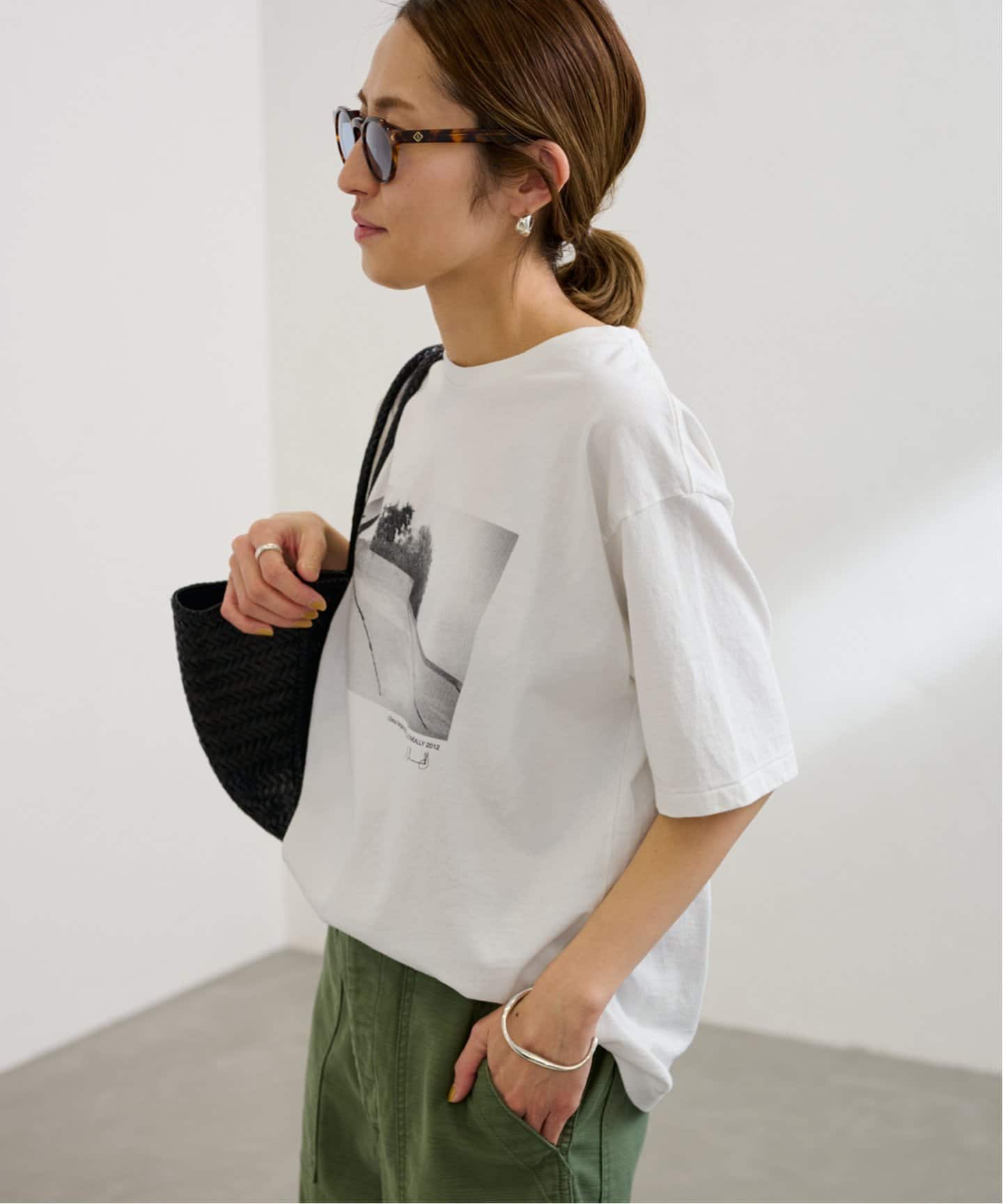 新品　FRAMeWORK MikeOMeally PHOTO Tシャツ MikeOMeally PHOTO Tシャツ（Tシャツ／カットソー）｜FRAMeWORK