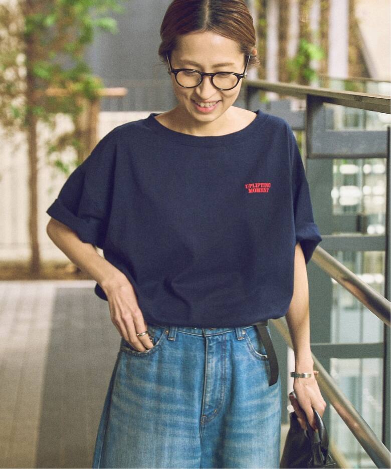 ≪追加予約≫haru×FRAMeWORK コラボロゴTEE（Tシャツ／カットソー  