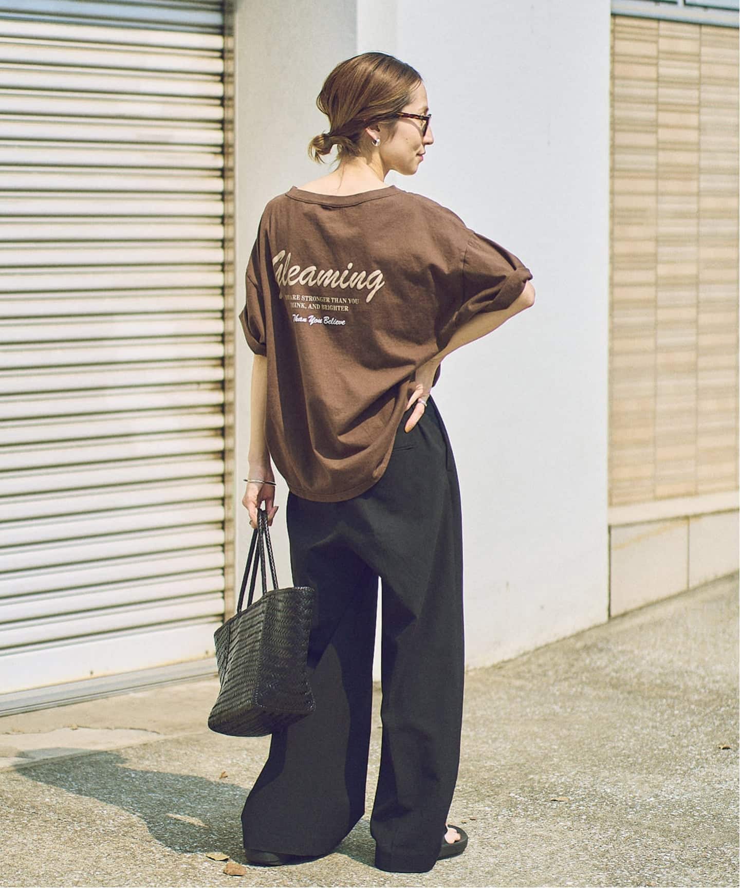 ≪追加予約≫haru×FRAMeWORK コラボロゴTEE 3（Tシャツ