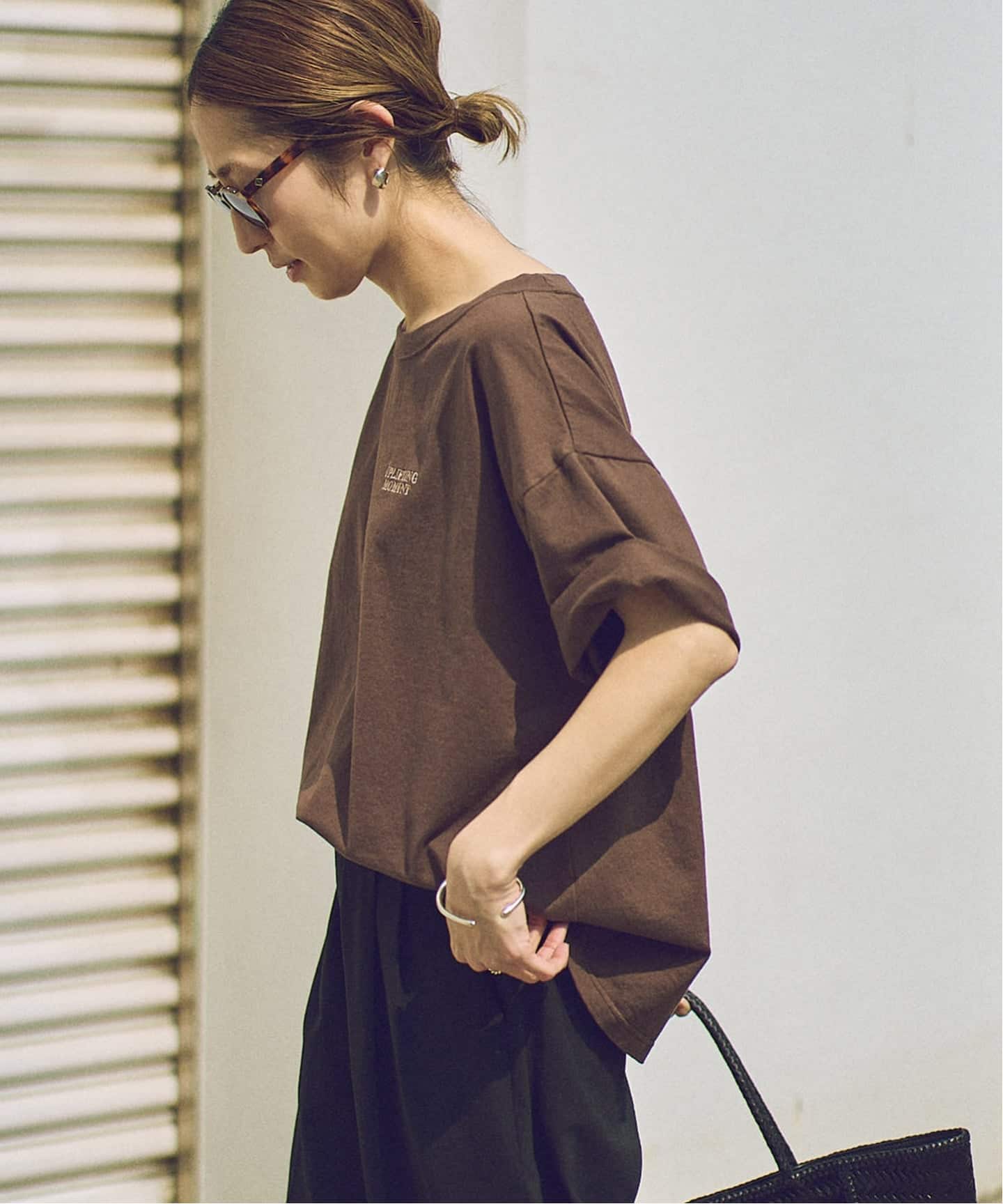 ≪追加≫haru×FRAMeWORK コラボロゴTEE 3（Tシャツ／カットソー