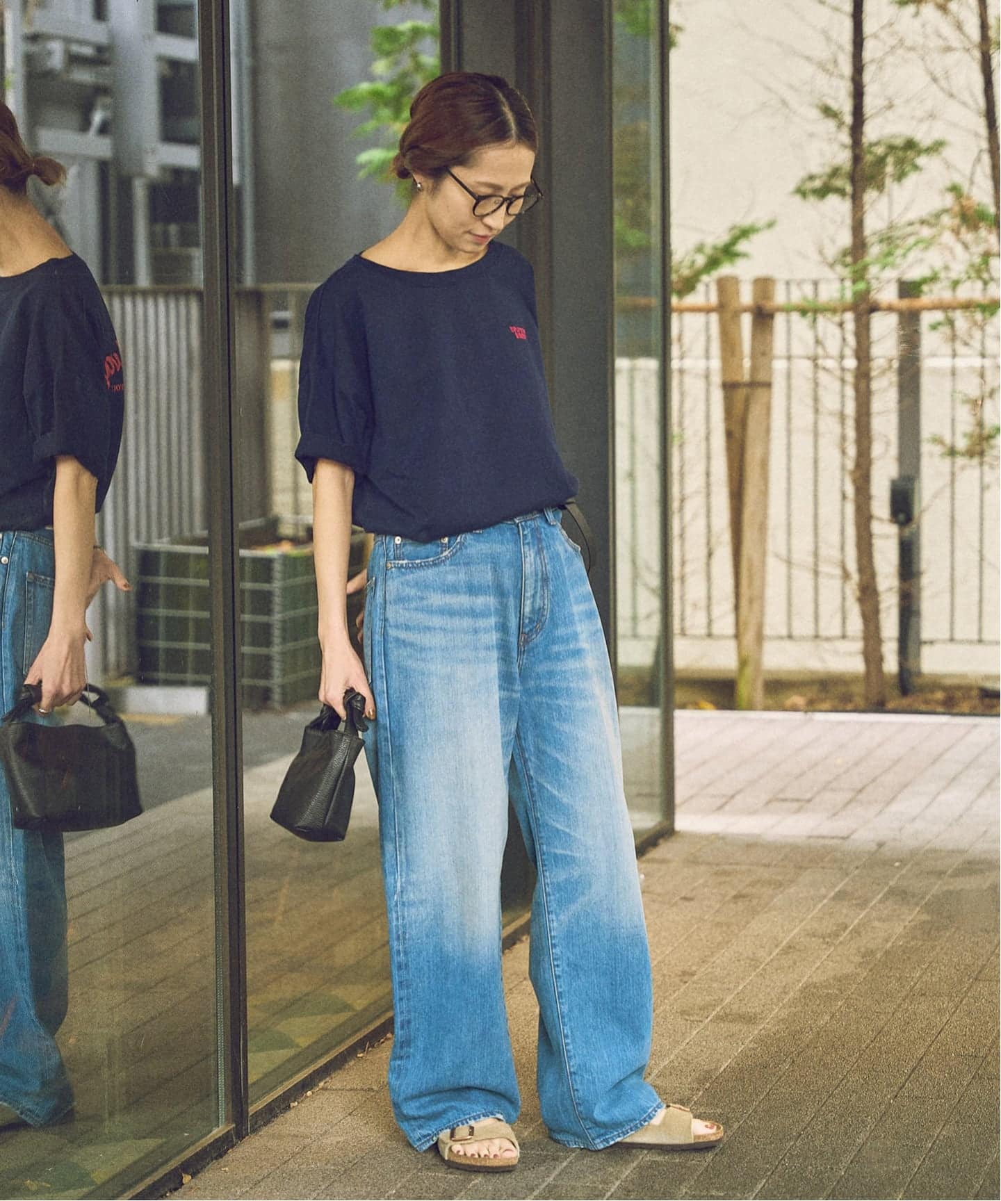 ≪追加予約≫haru×FRAMeWORK コラボロゴTEE 3（Tシャツ