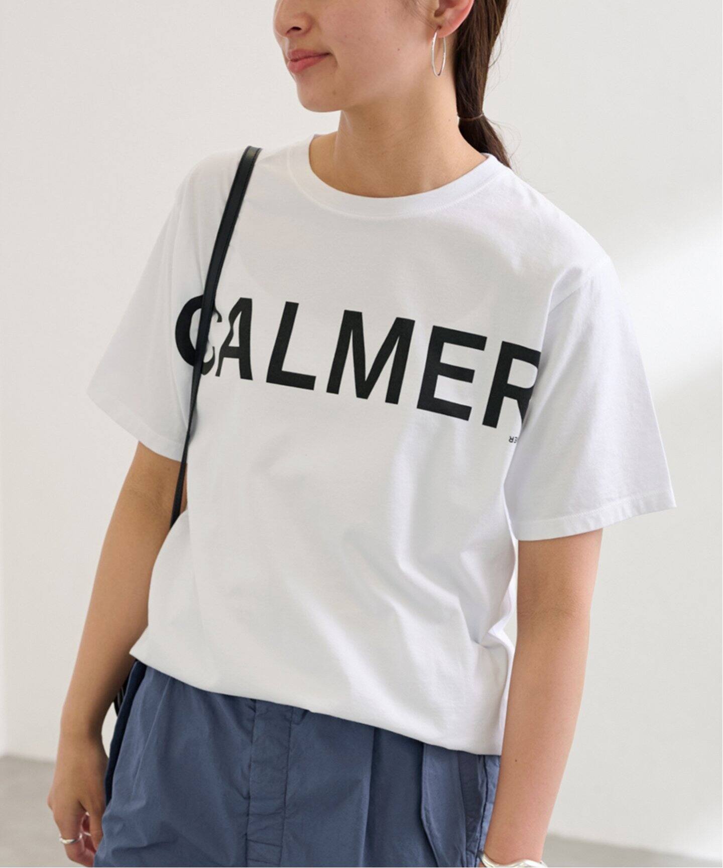 CALMER×FRAMeWORK ロゴ Tシャツ（Tシャツ／カットソー）｜FRAMeWORK 