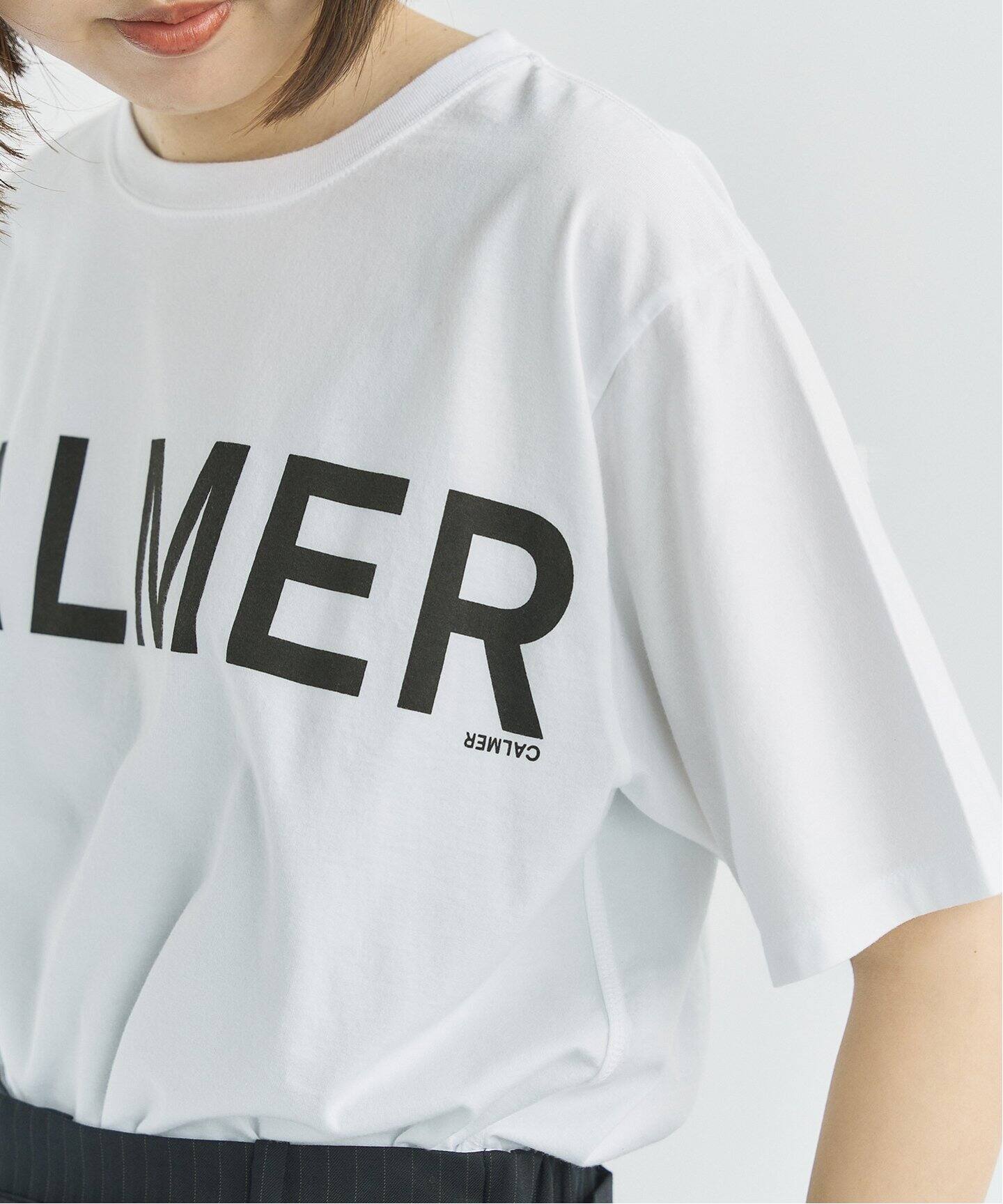 CALMER×FRAMeWORK ロゴ Tシャツ（Tシャツ／カットソー）｜FRAMeWORK 
