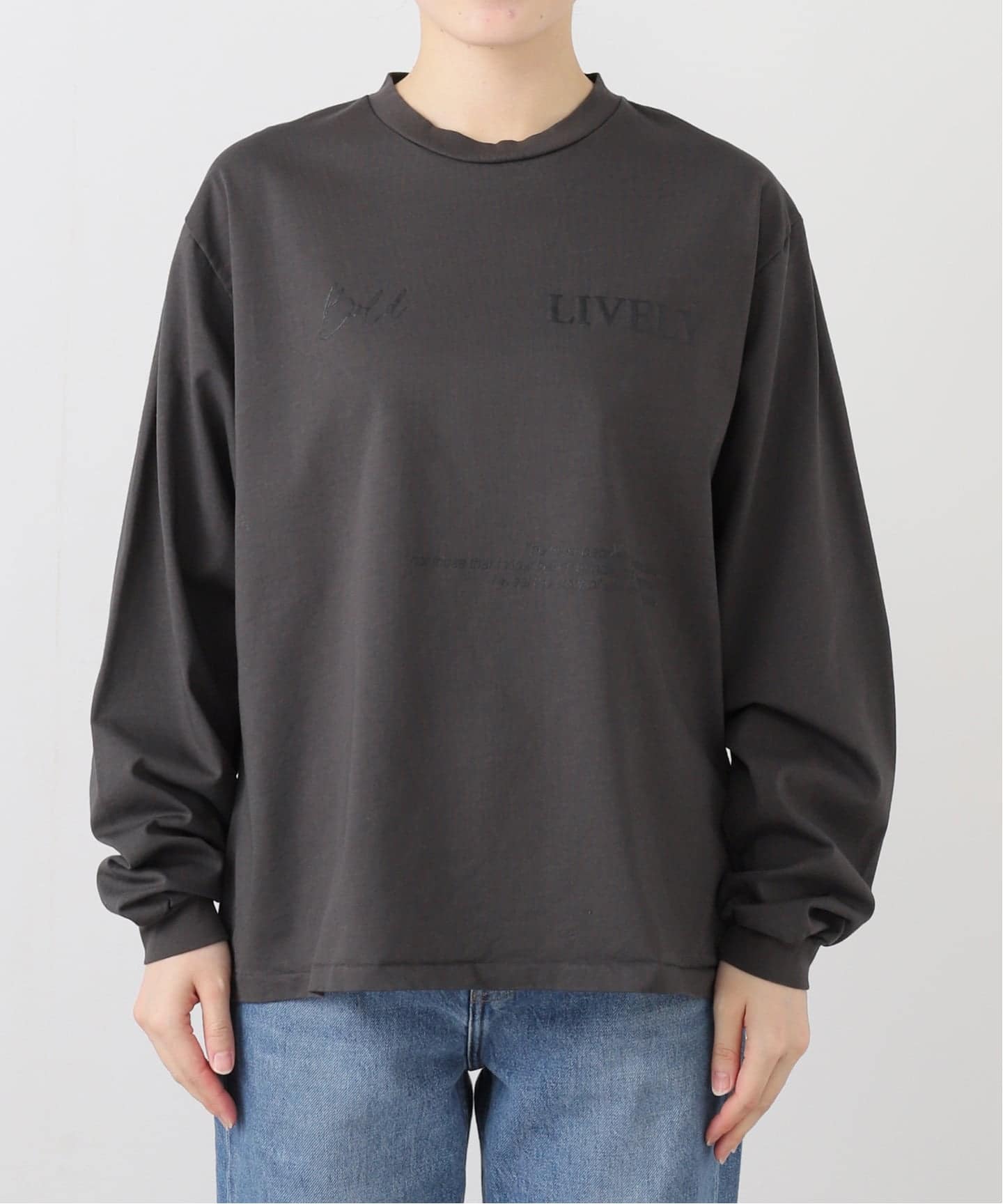 ロゴロンT(LIVELY)（Tシャツ／カットソー）｜FRAMeWORK（フレーム